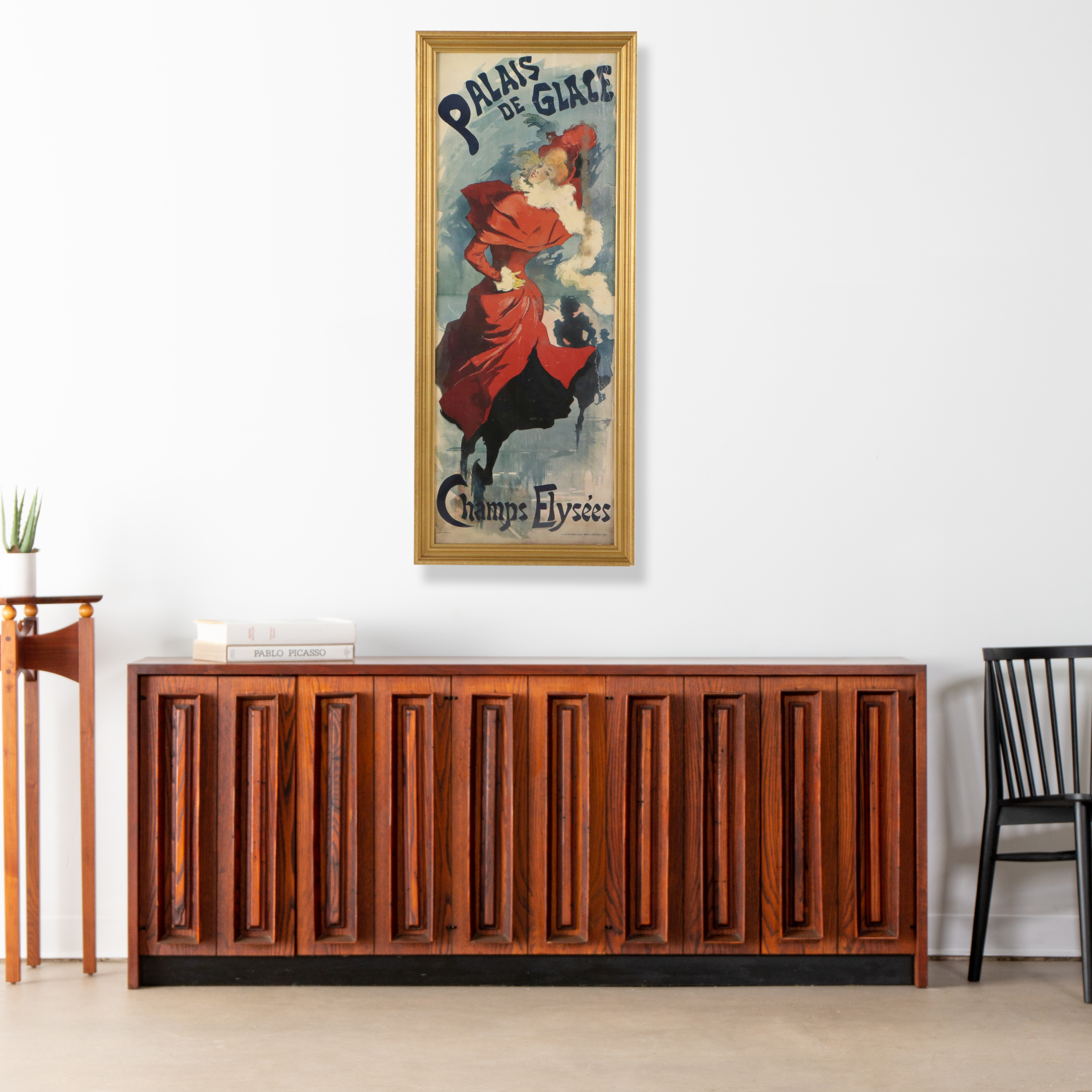 Offset Lithograph After Jules Cheret "Palais de Glace, Champs-Élysées"