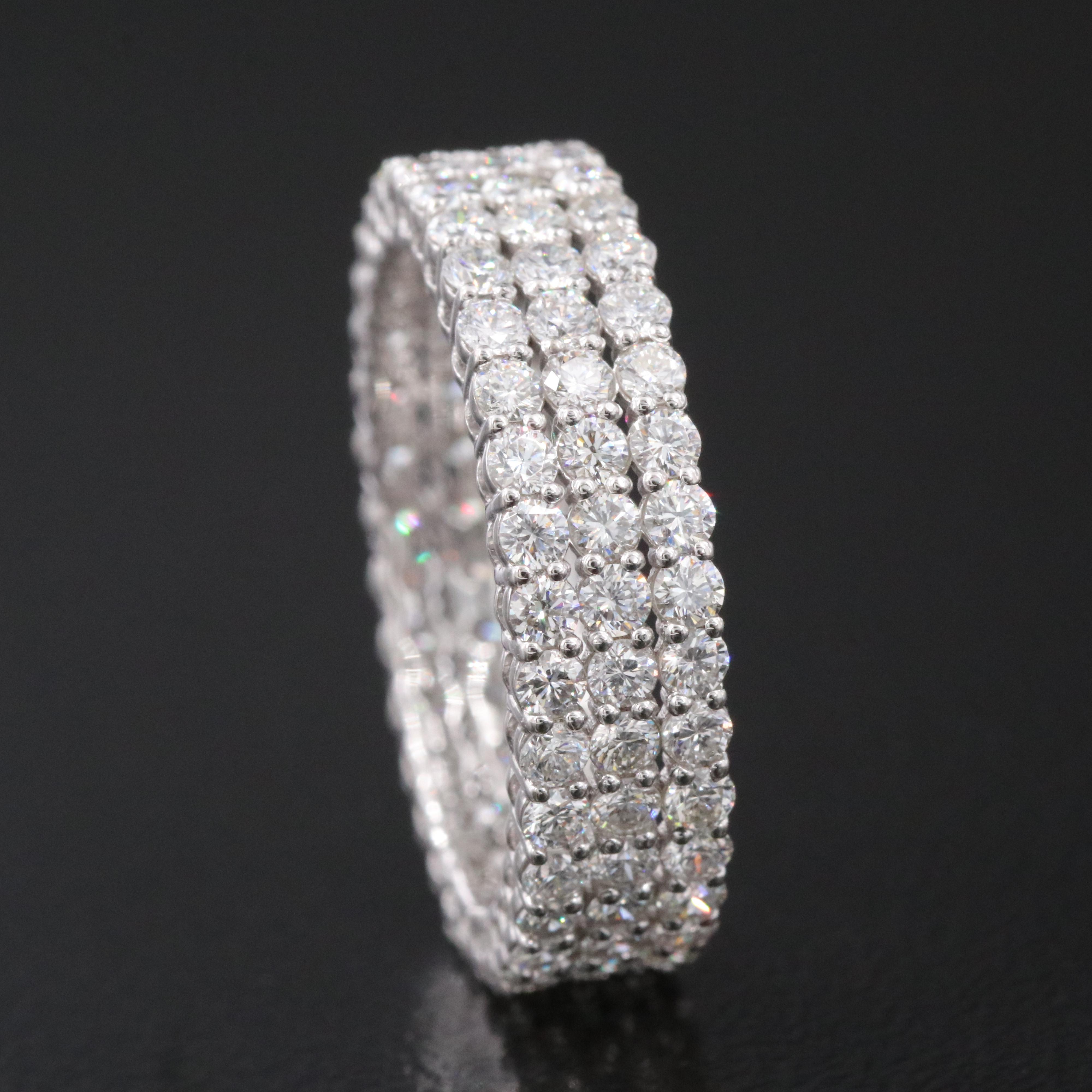 14K 2.64 CTW Diamond Eternity Band