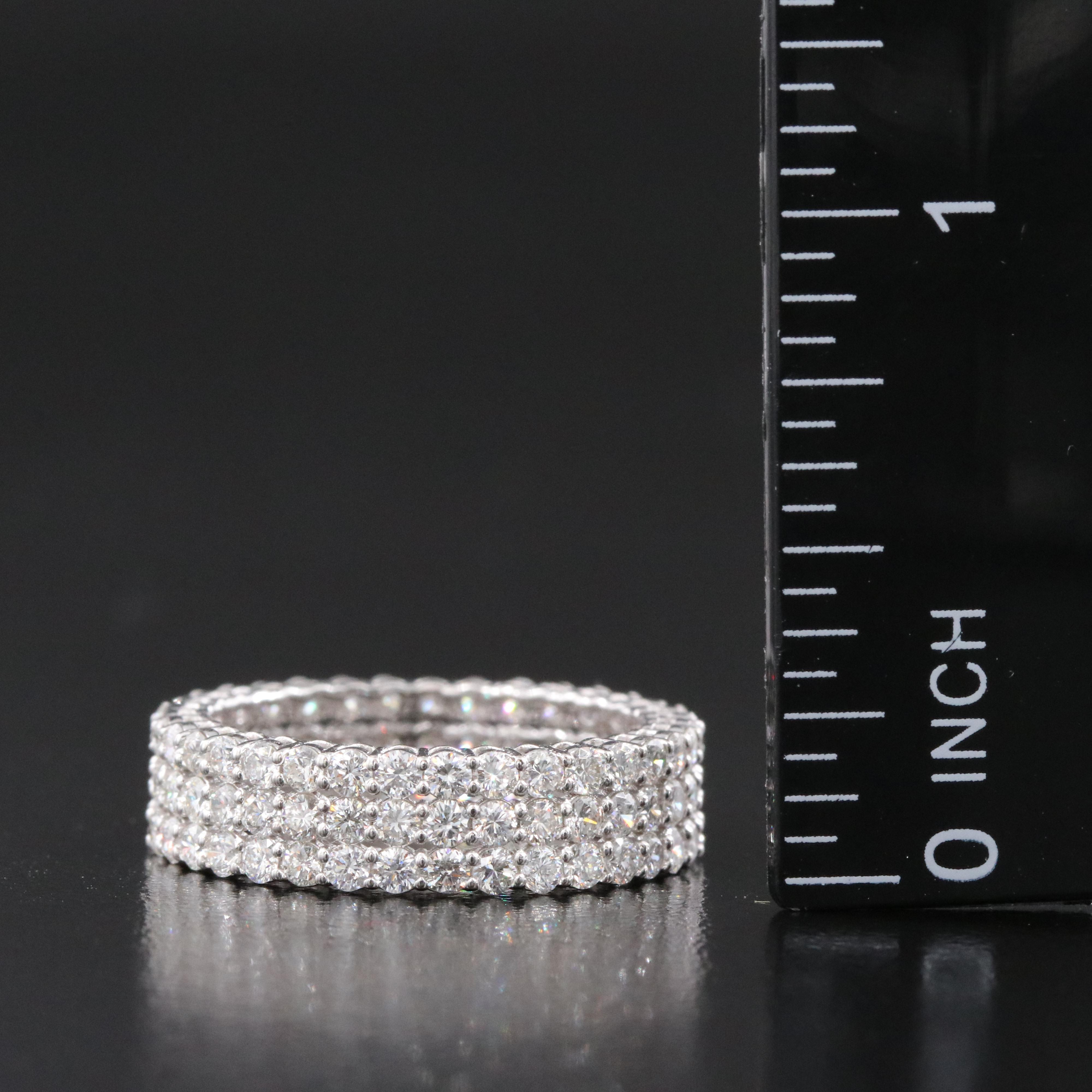 14K 2.64 CTW Diamond Eternity Band