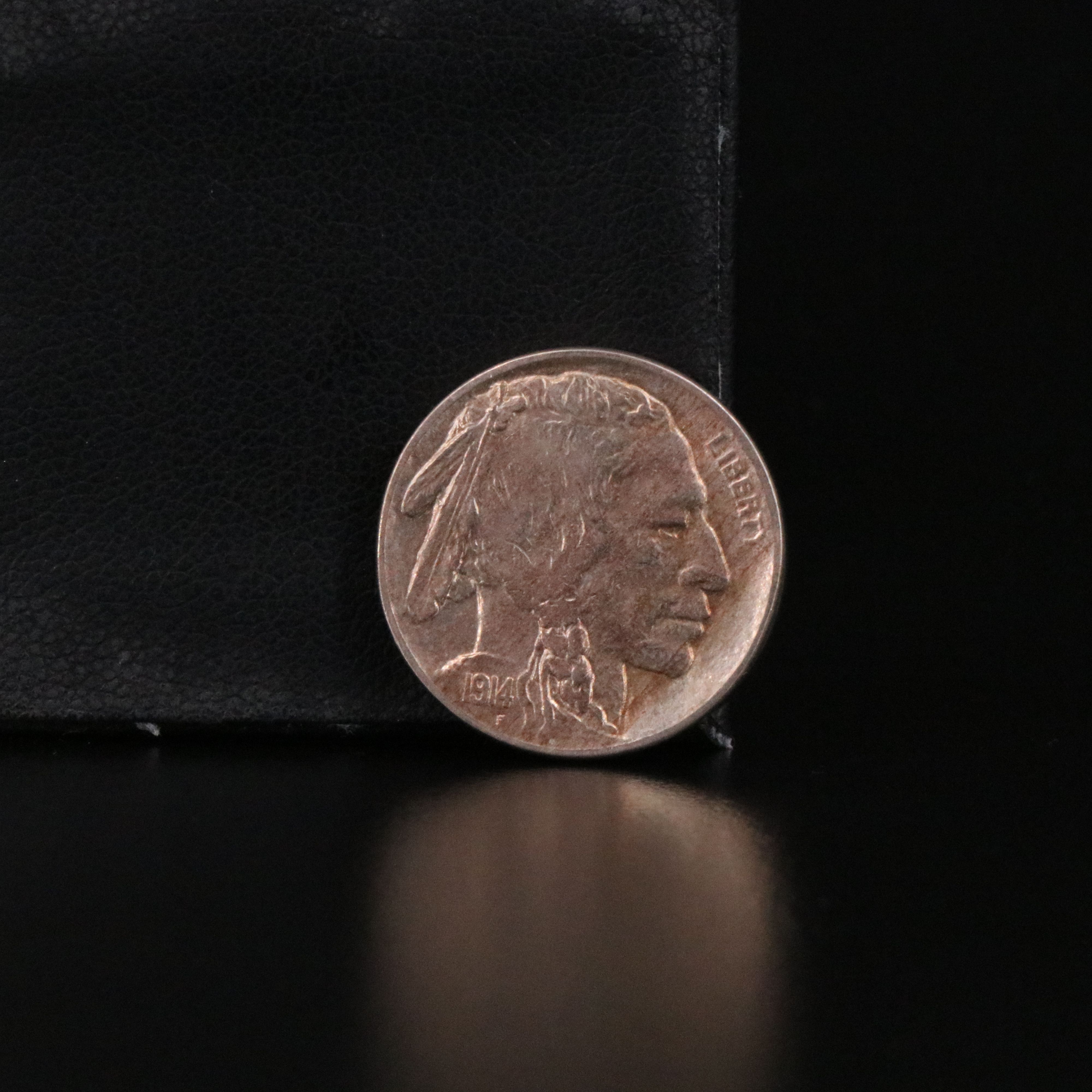 Group of Five Better Buffalo Nickels Including a 1914