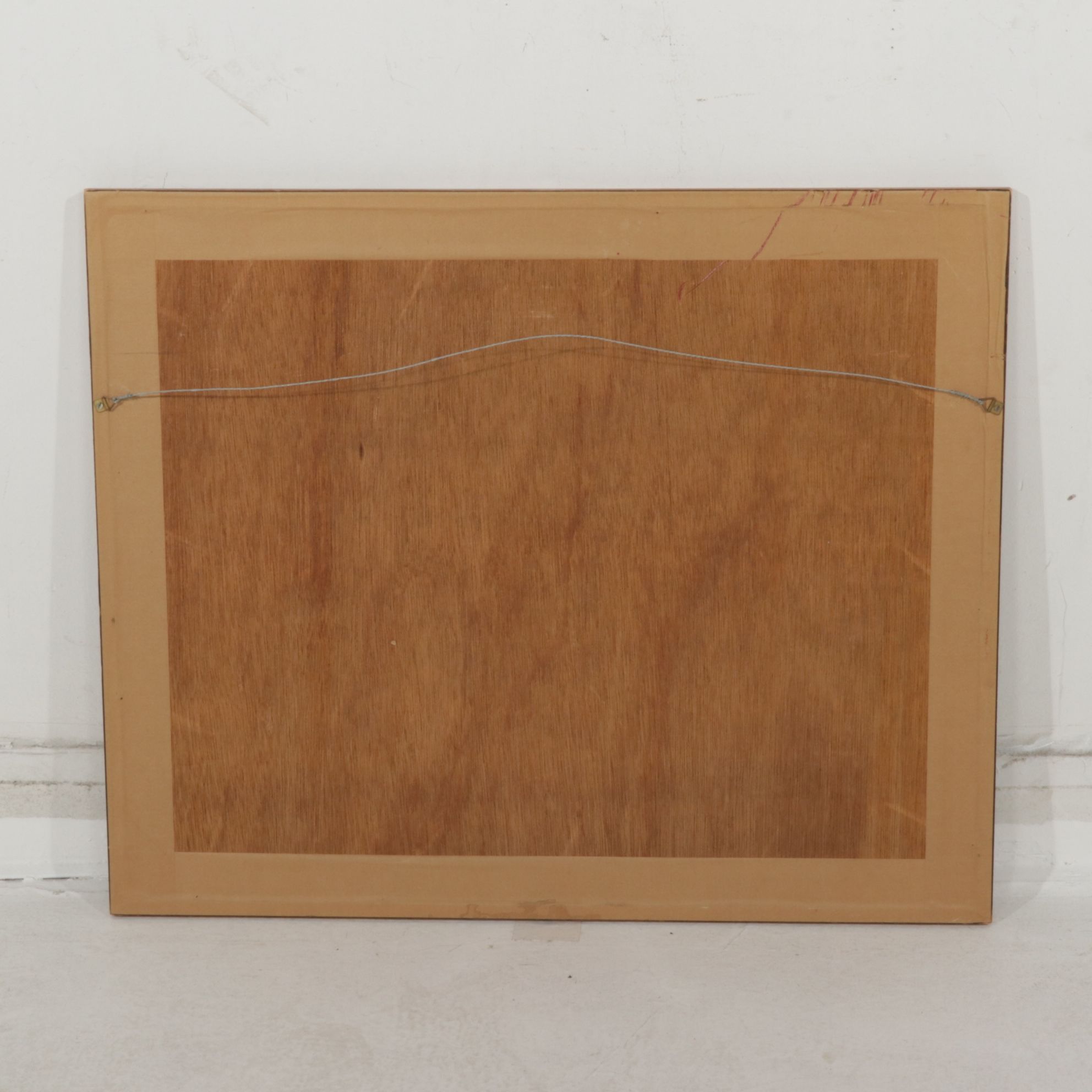 Rico Tamaso Oil Painting Scene of Butterflies Amongst Blossoming Flowers,