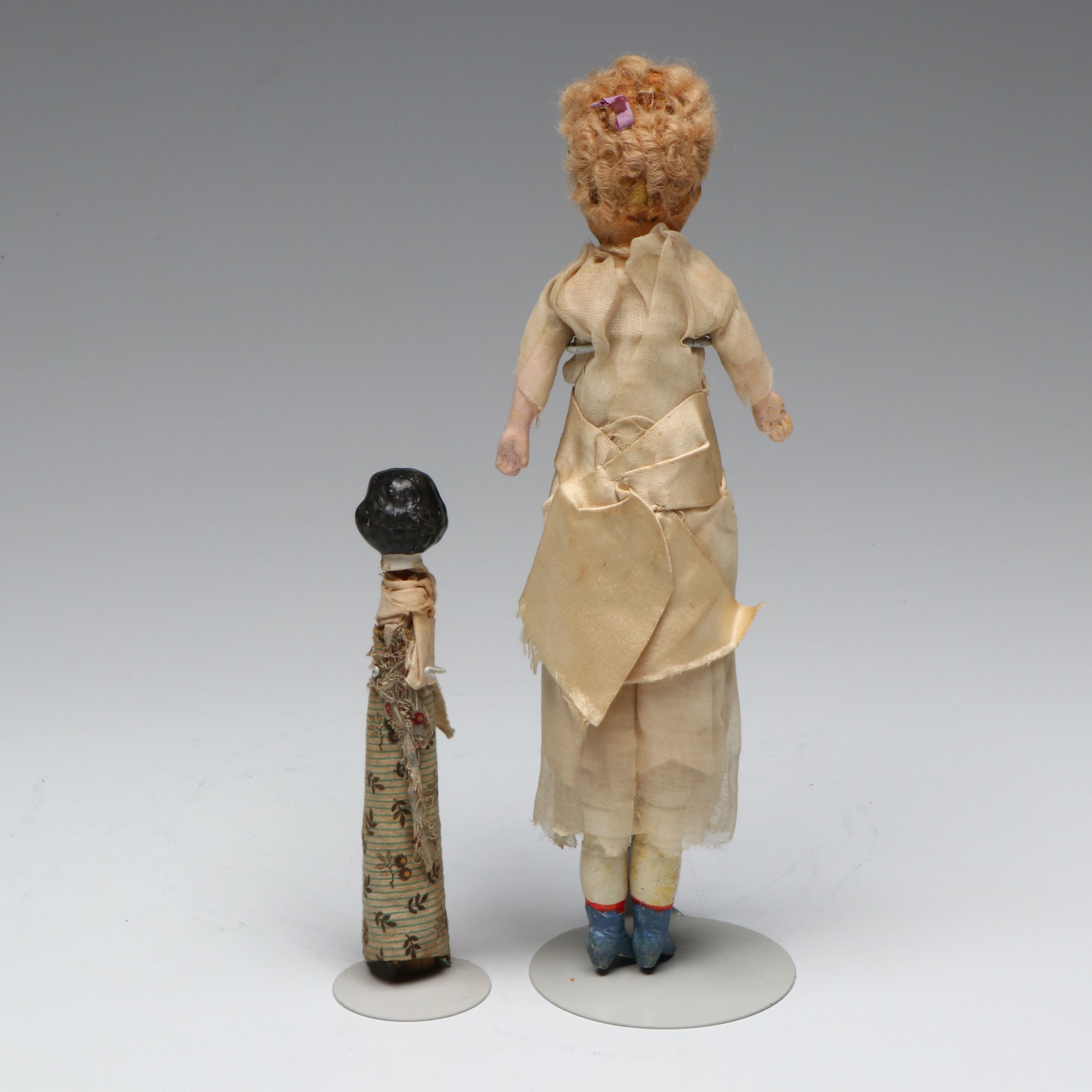 Ceramic Doll with Porcelain Doll Head