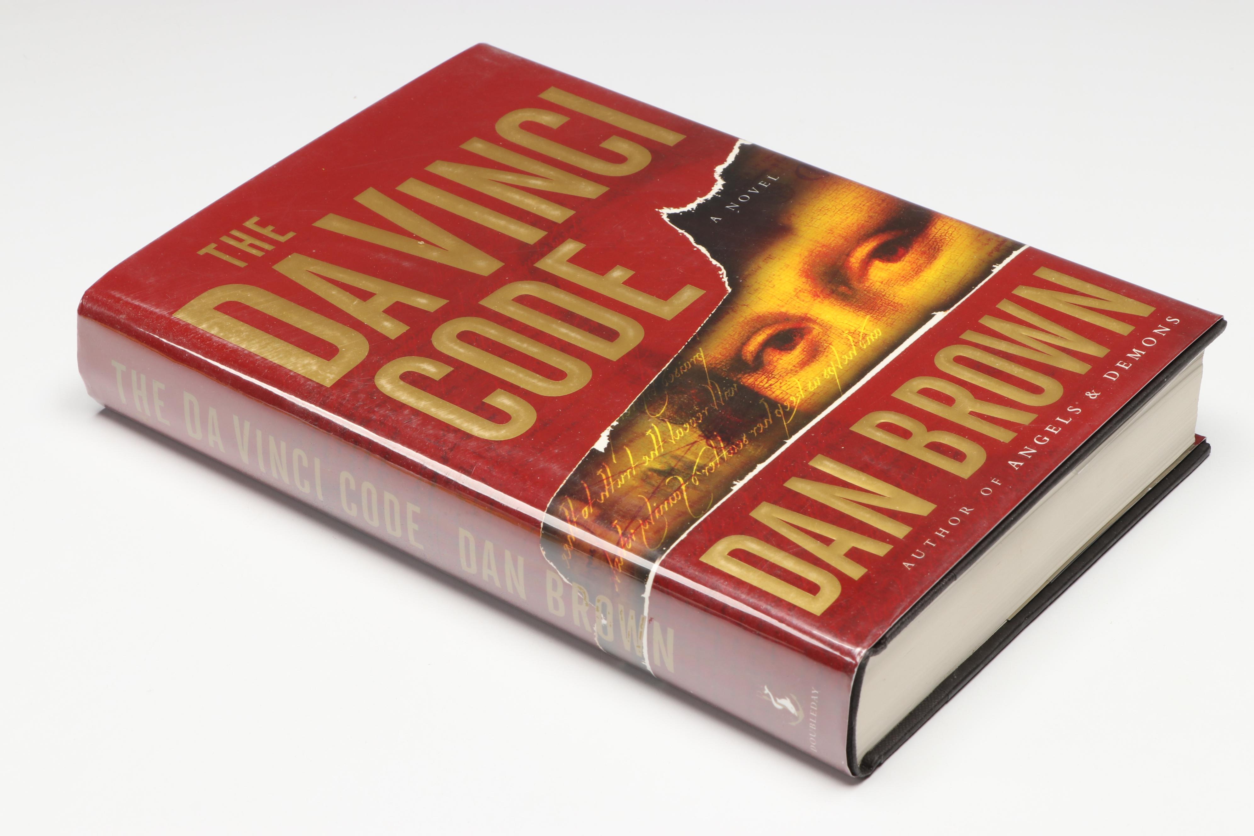 Signed First Printing "The Da Vinci Code" by Dan Brown, 2003