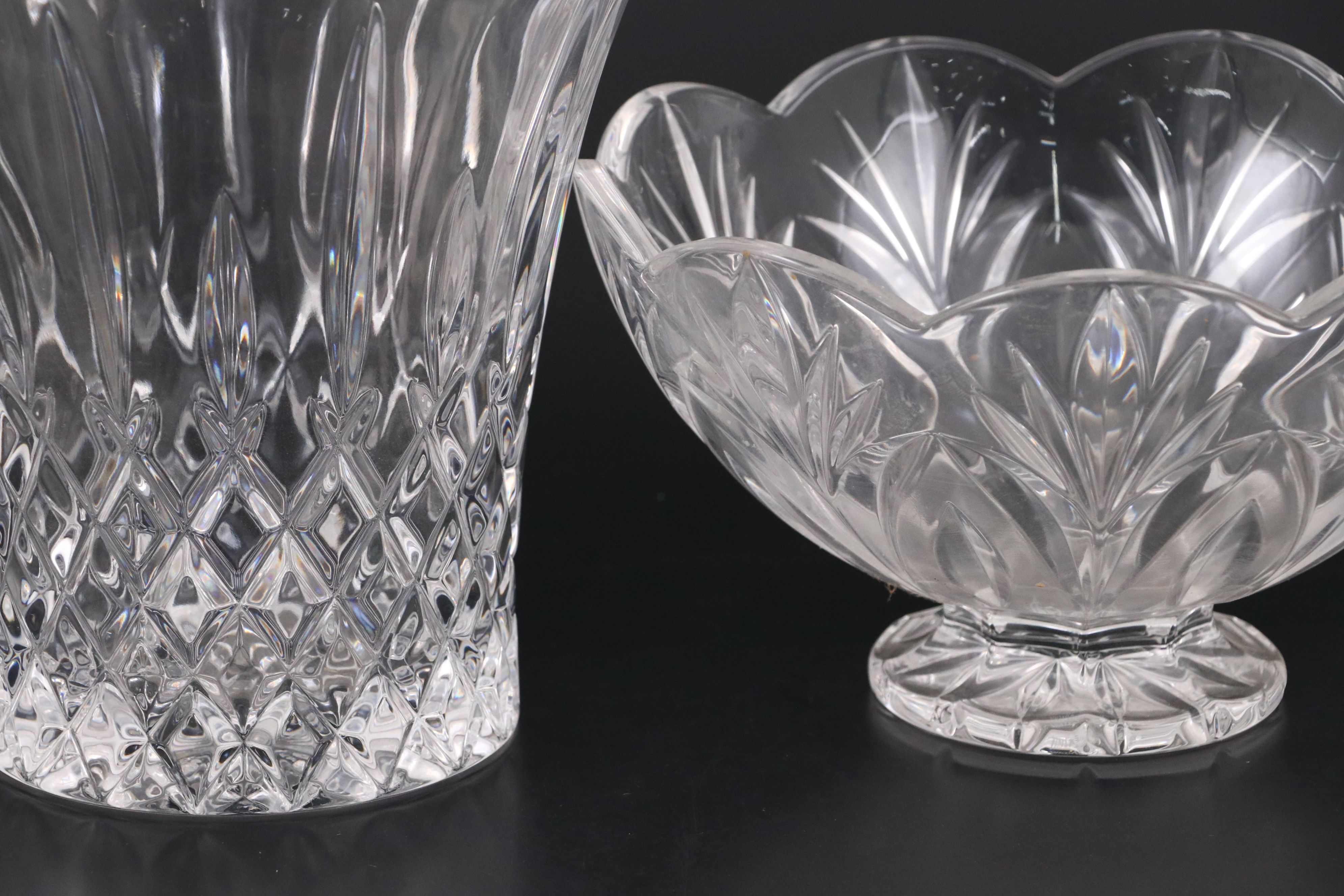 Vera Wang Wedgwood Crystal Rose Bowl and More Table Accessories