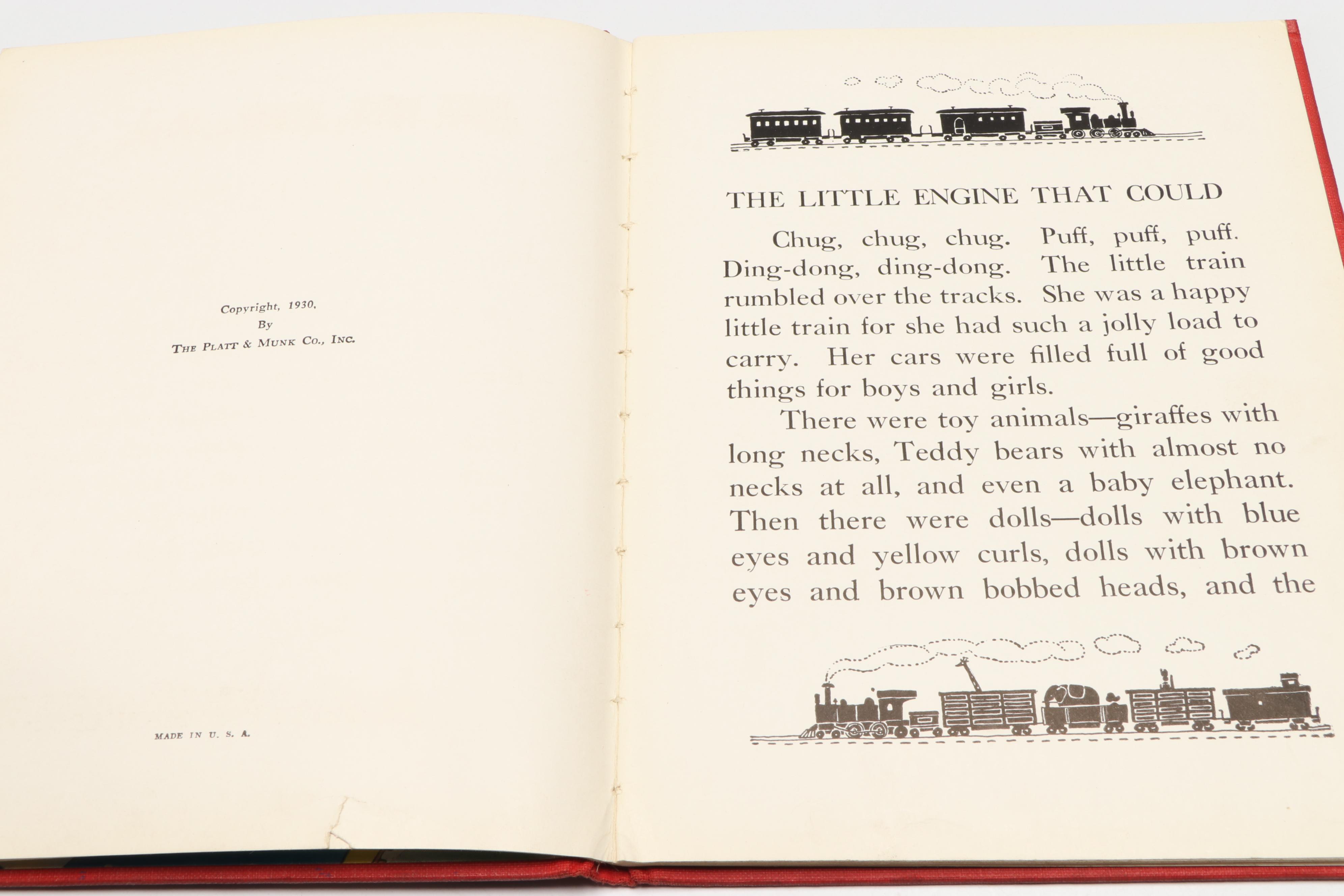 First Edition, Early Printing "The Little Engine That Could" by Watty Piper
