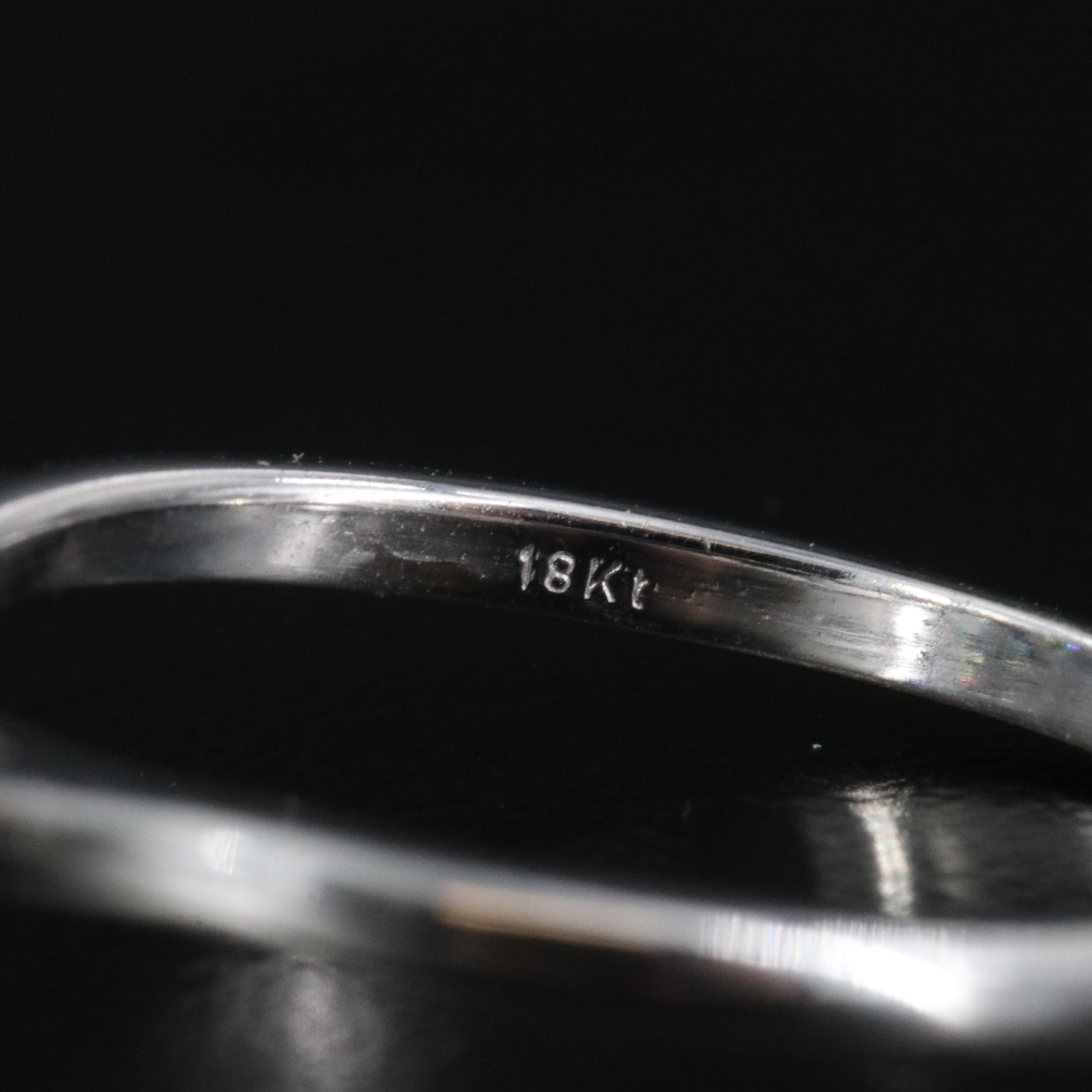 18K 5.91 CT Lab Grown Diamond Solitaire Ring with IGI Report