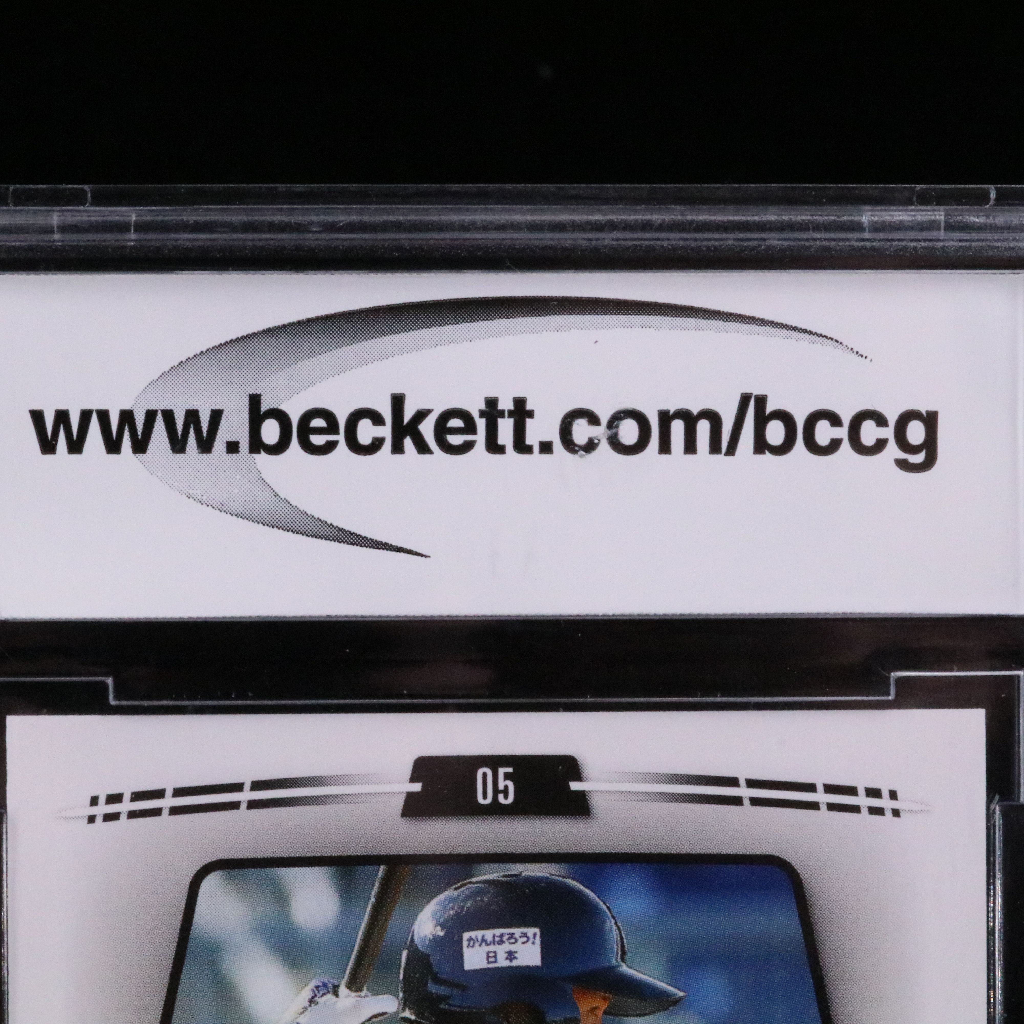 2018 Leaf Shohei Ohtani Rookie Year Baseball Card Graded BCCG 10