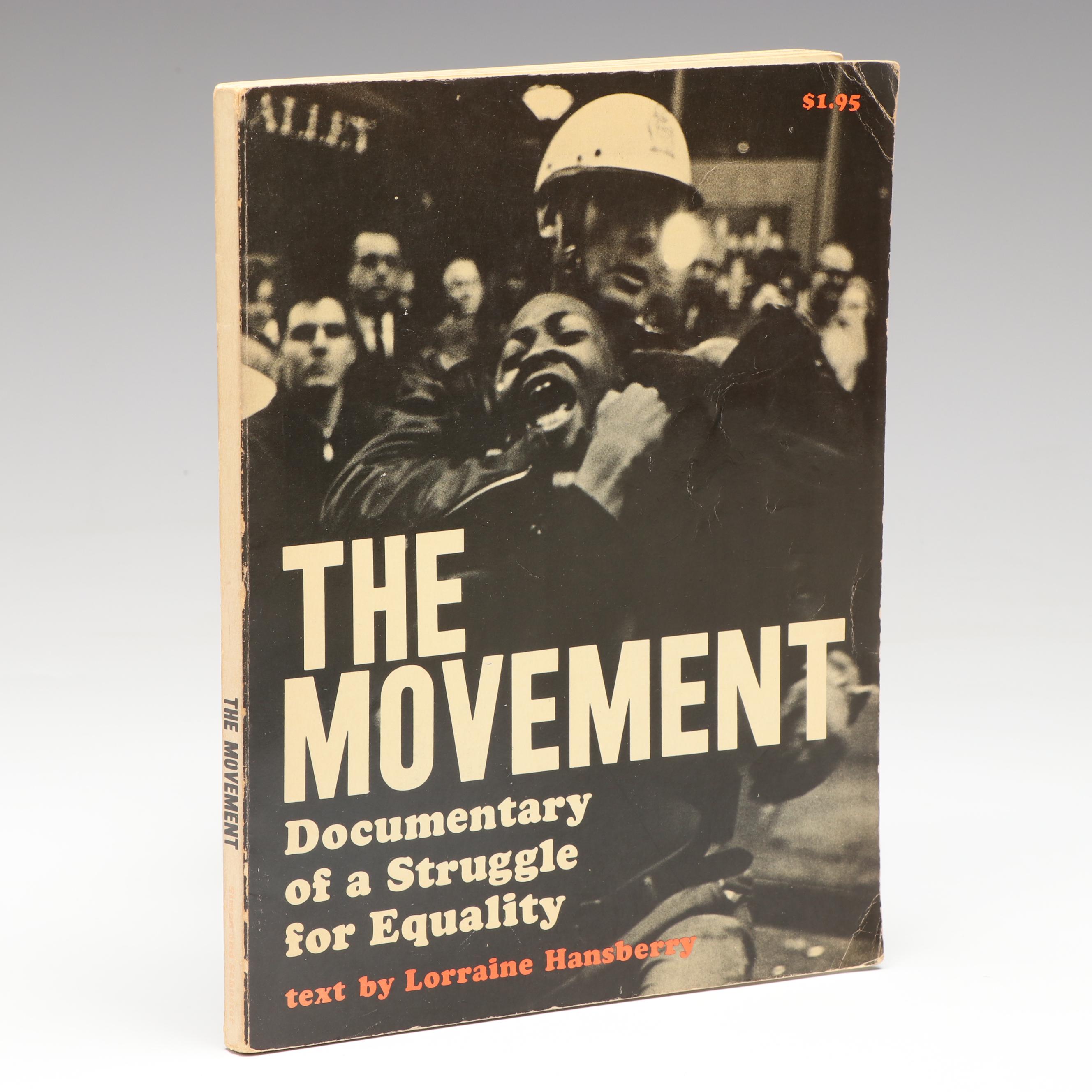 First Printing "The Movement" by Lorraine Hansberry, 1964