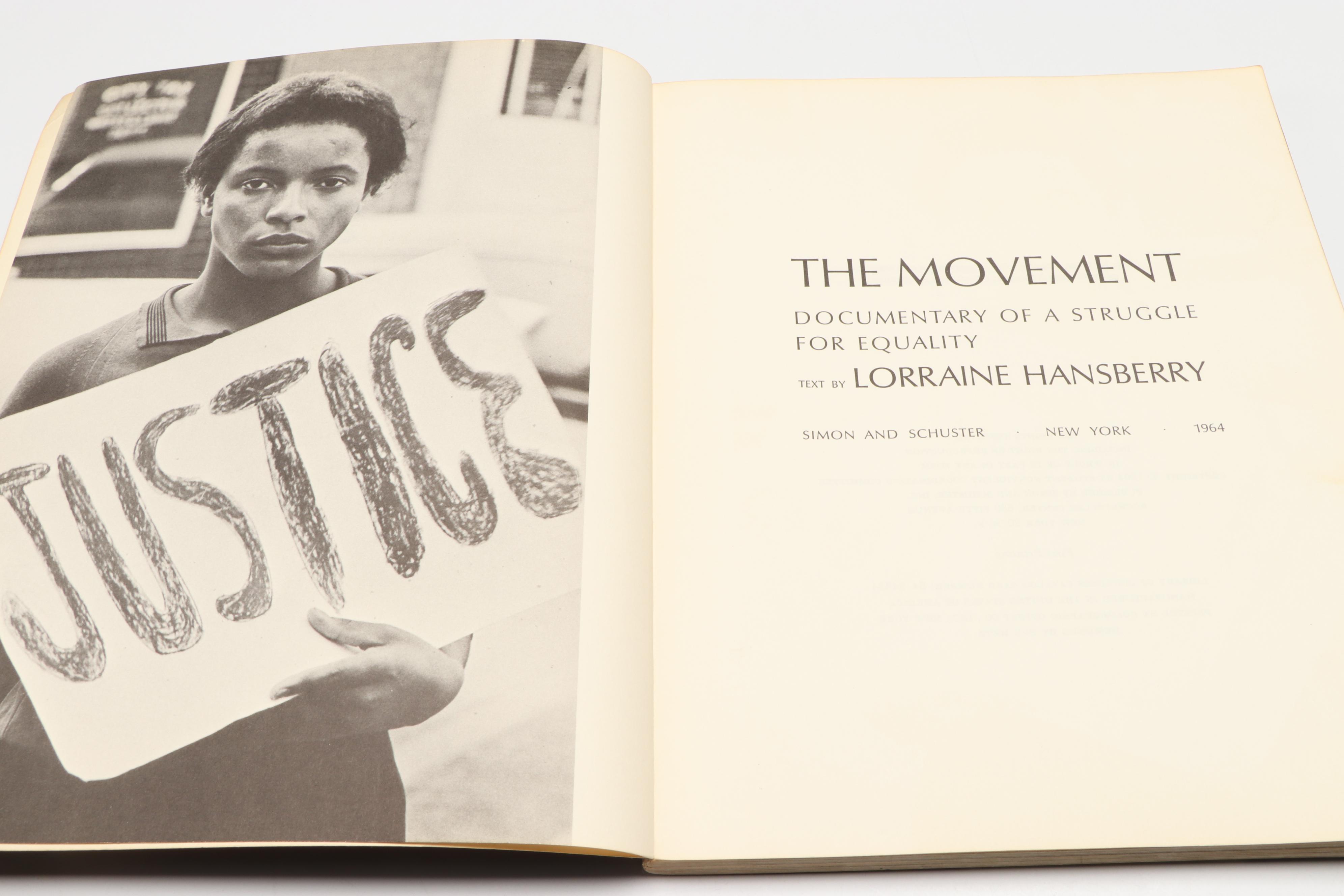 First Printing "The Movement" by Lorraine Hansberry, 1964