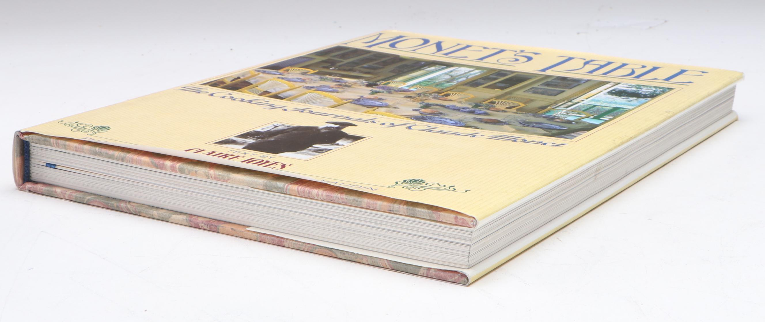 "Monet's Table: The Cooking Journals of Claude Monet" by Claire Joyes, 1989