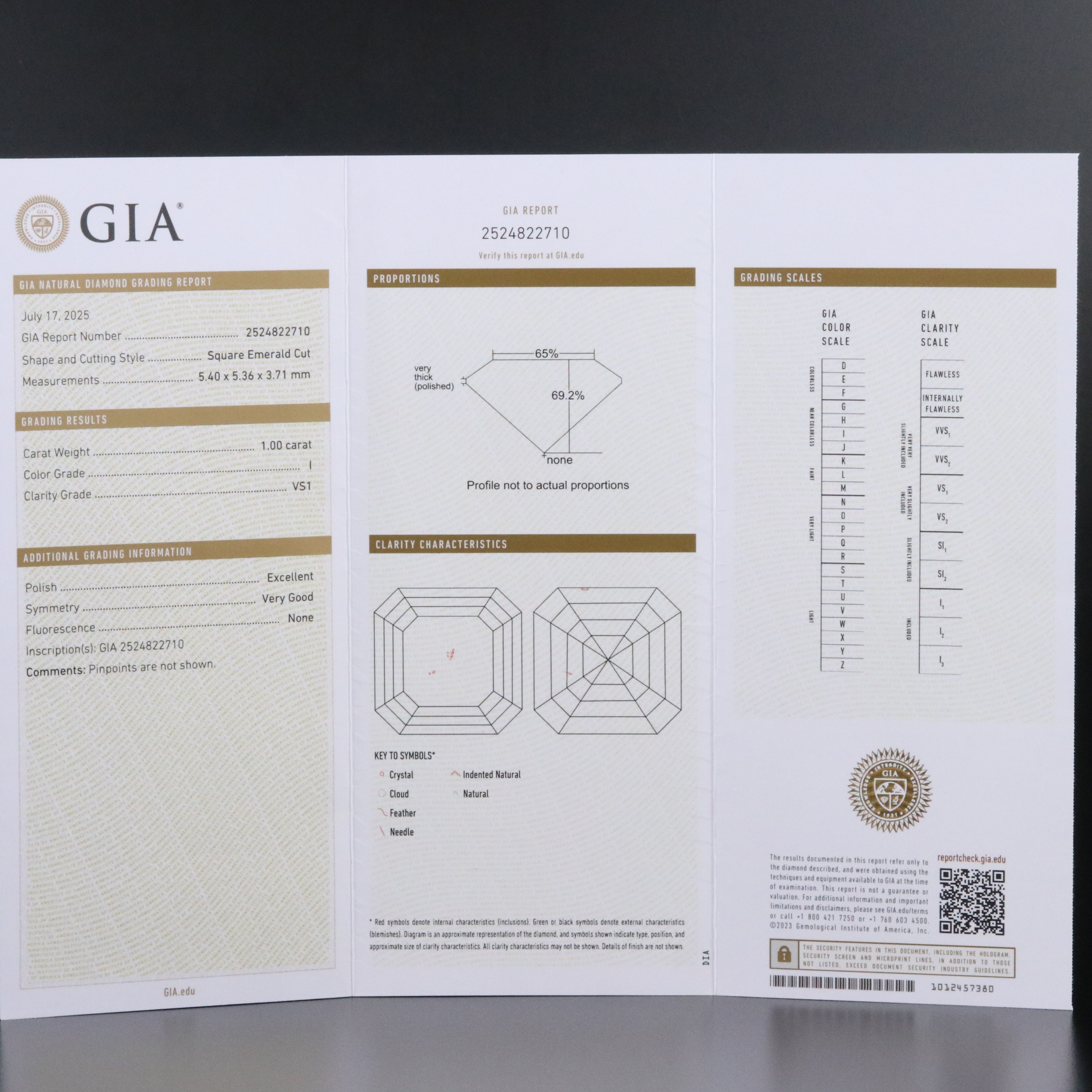 18K 1.82 CTW Diamond Ring with GIA Reports