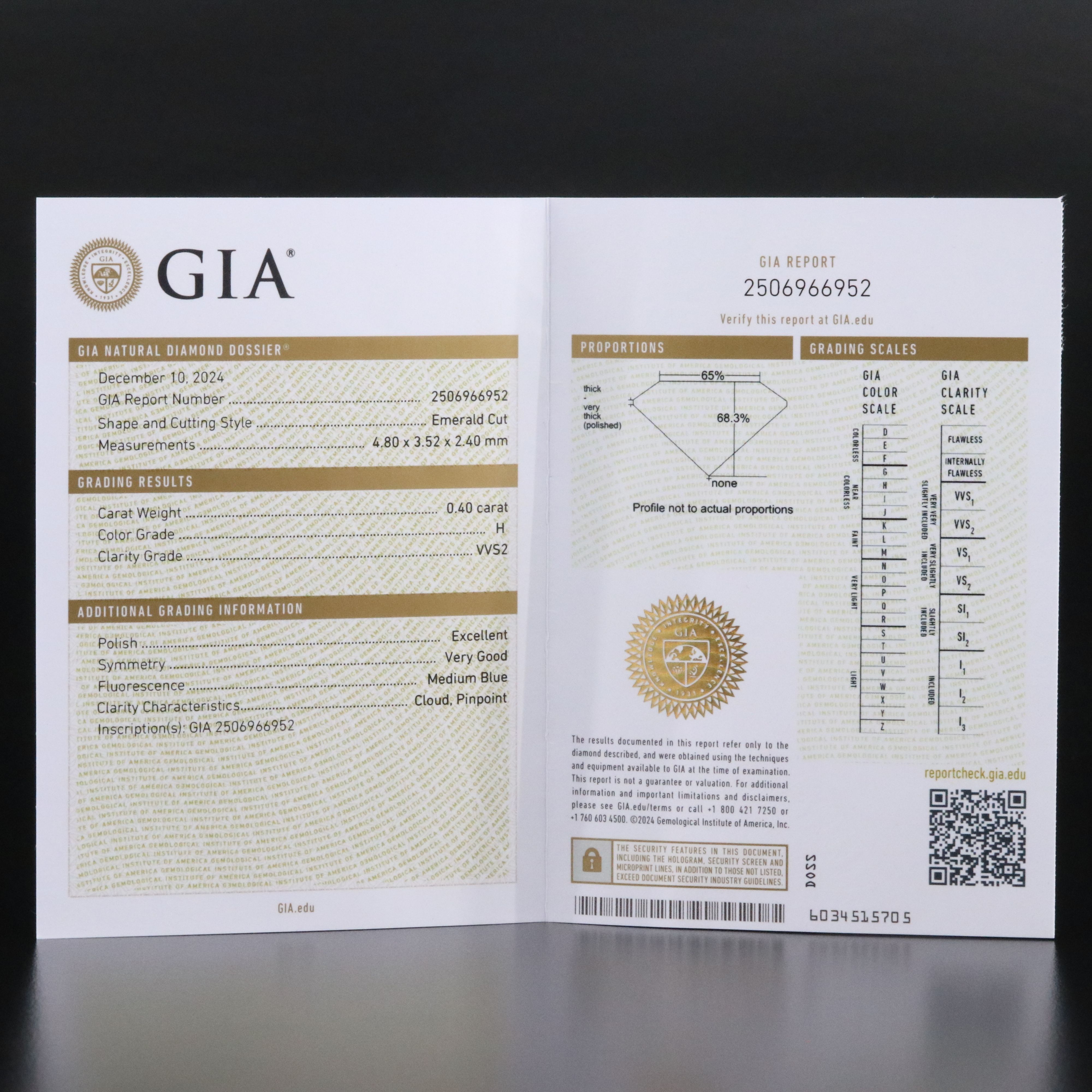 18K 1.82 CTW Diamond Ring with GIA Reports