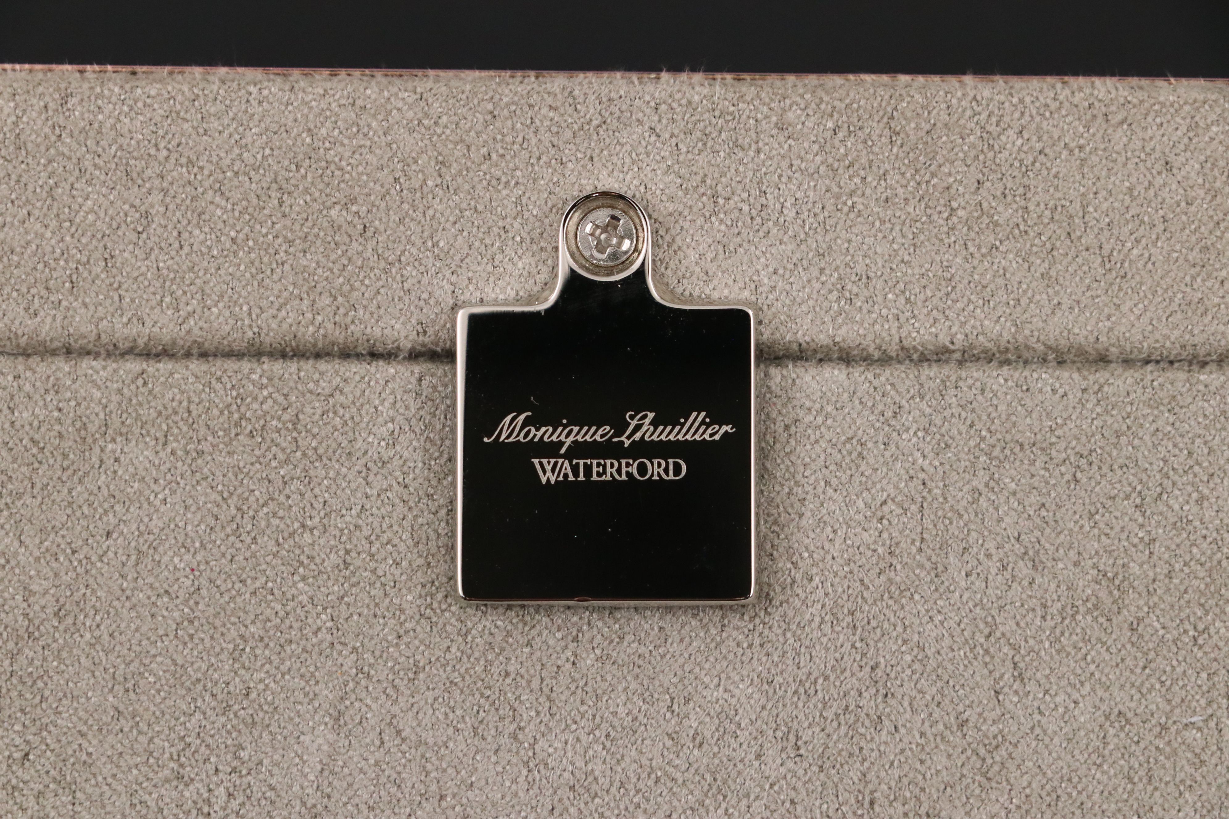 Monique Lhuillier for Waterford "Modern Love" Flutes with Double Frame