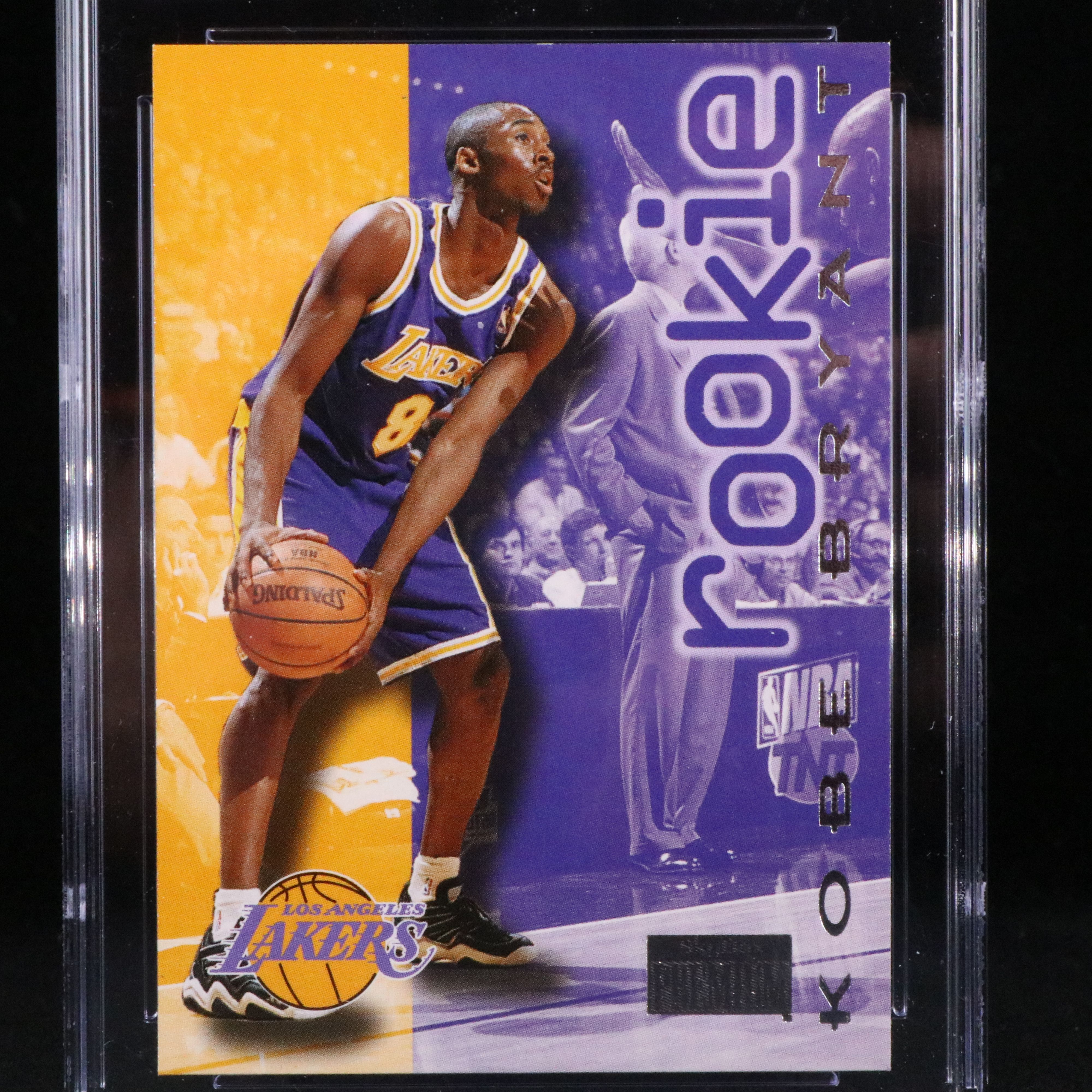 1996-97 Skybox Premium Kobe Bryant Rookie Basketball Card Graded CGC 9