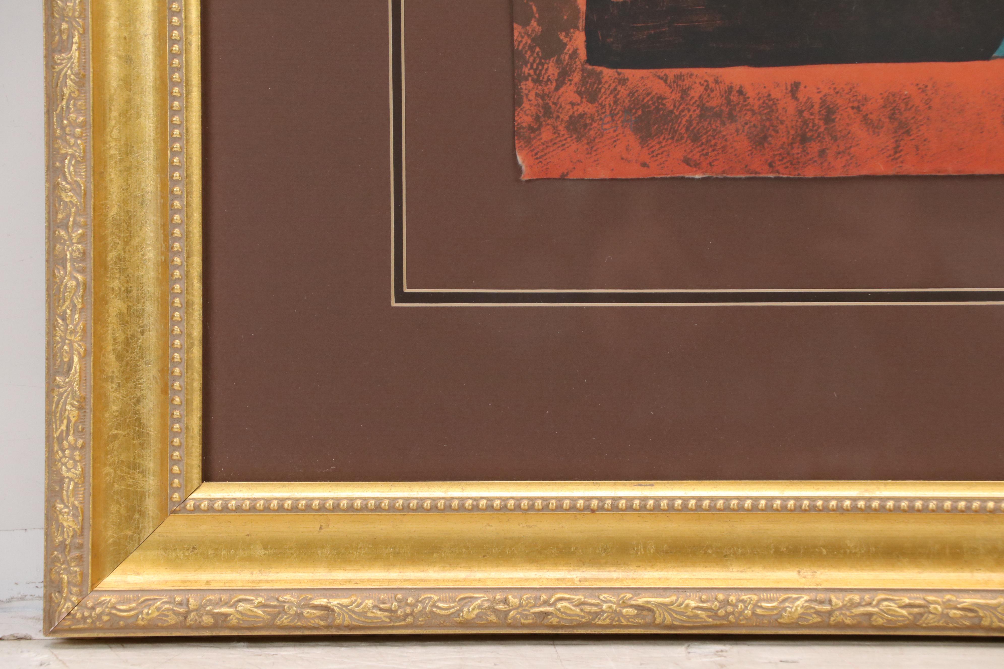 Graciela Rodo Boulanger Embossed Color Lithograph "Zodiac Scorpio"