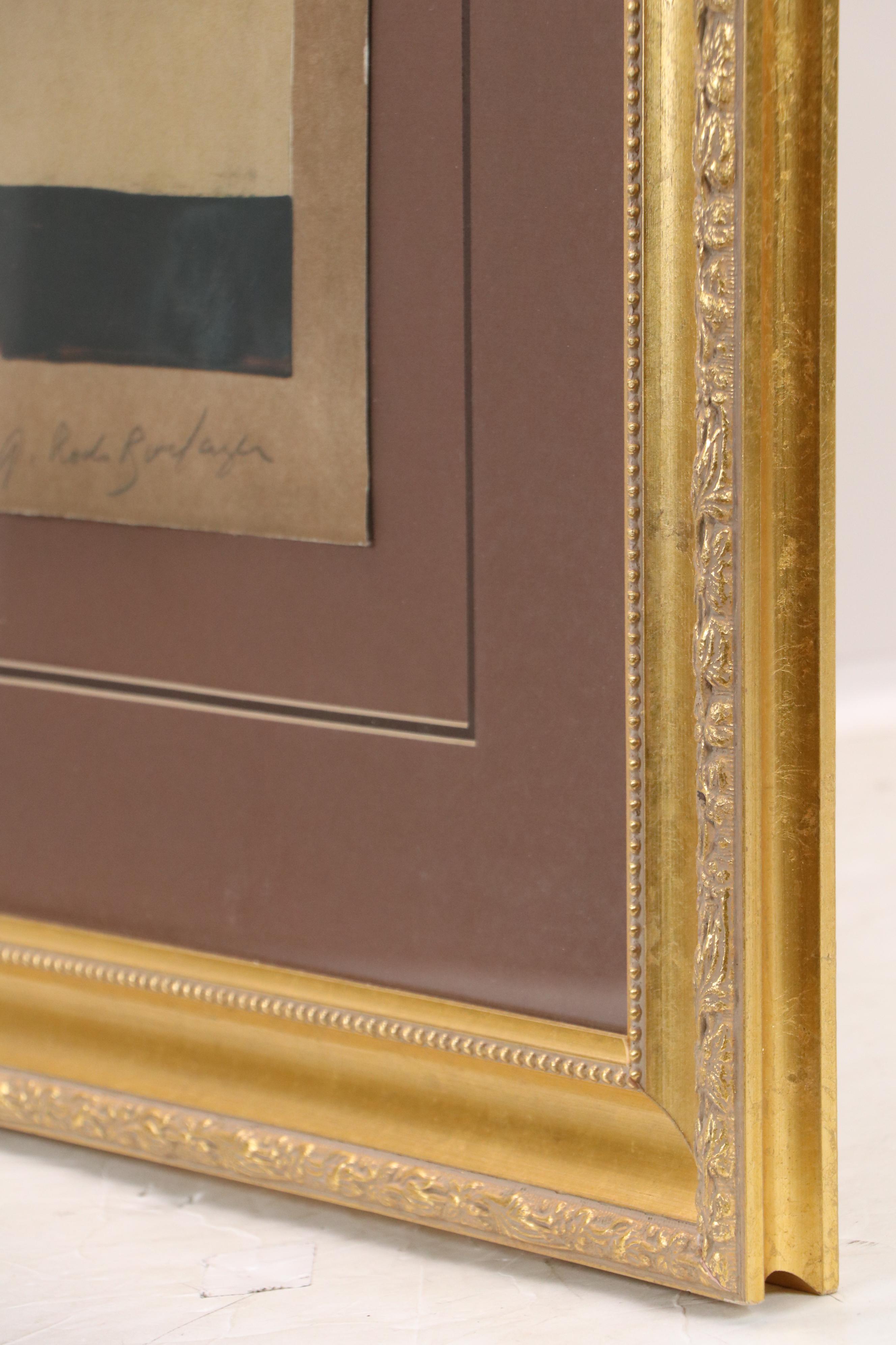 Graciela Rodo Boulanger Embossed Color Lithograph "Zodiac Scorpio"