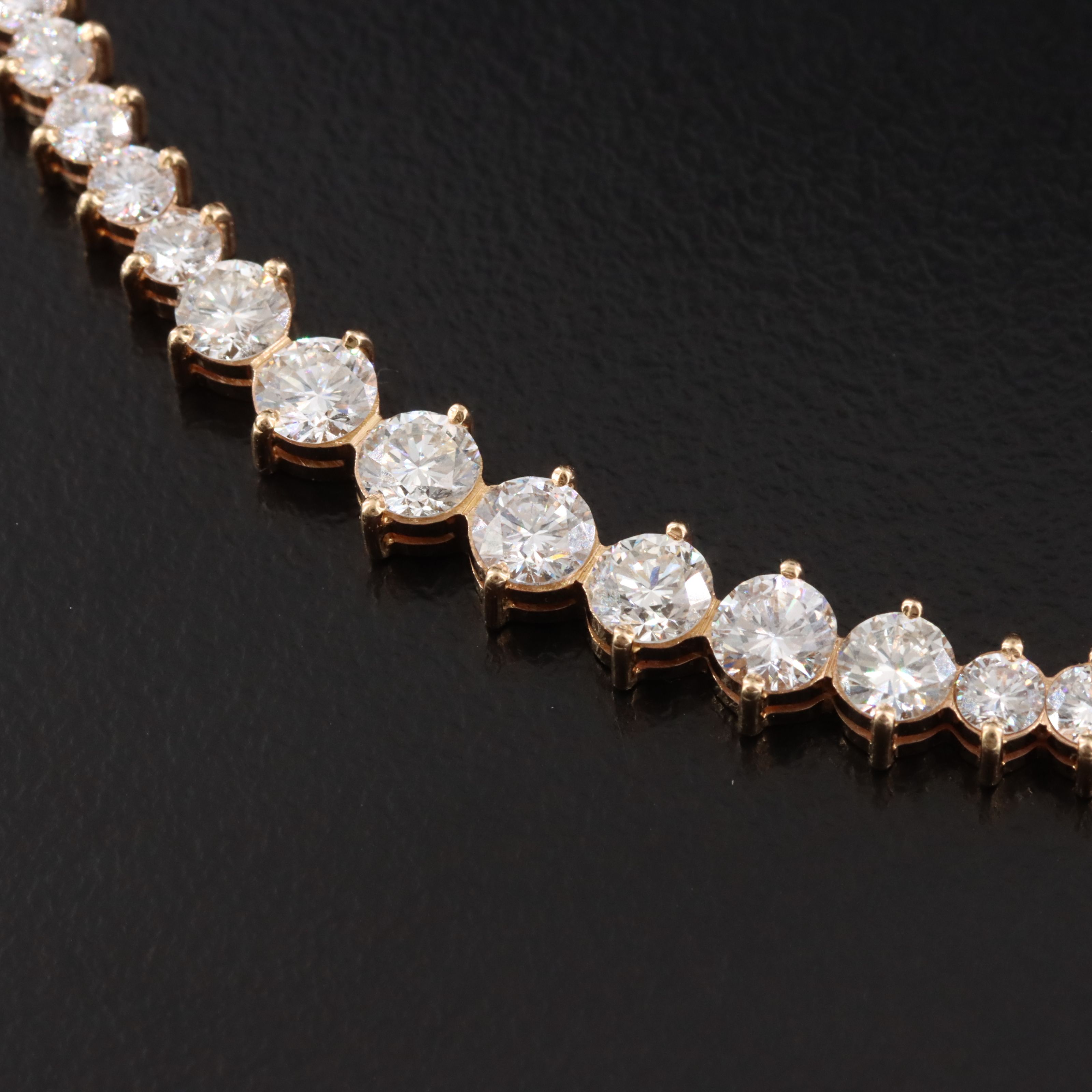 18K 3.02 CTW Diamond Necklace with 14K Extender Chain