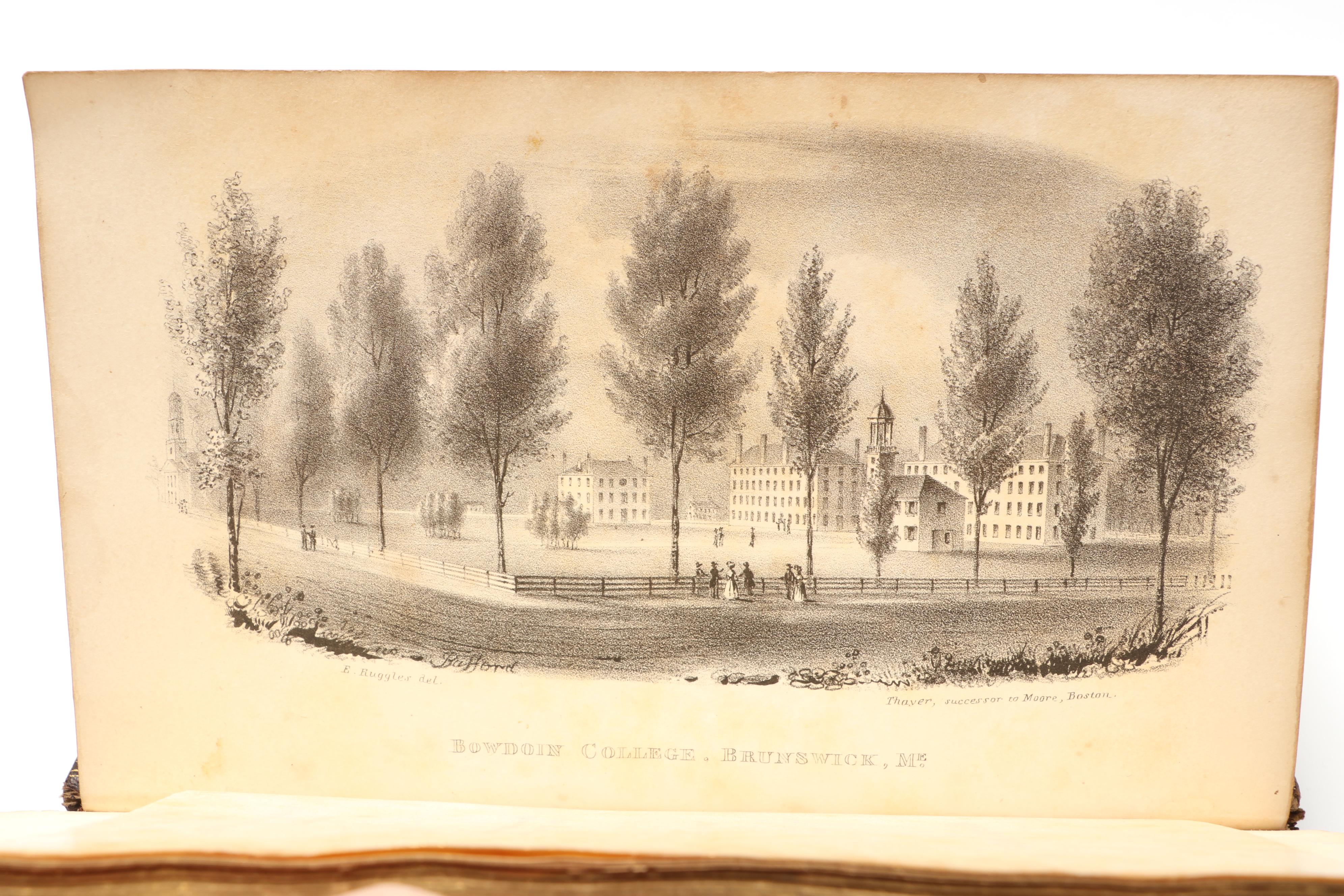 "The Bowdoin Poets" by Edward P. Weston, 1840