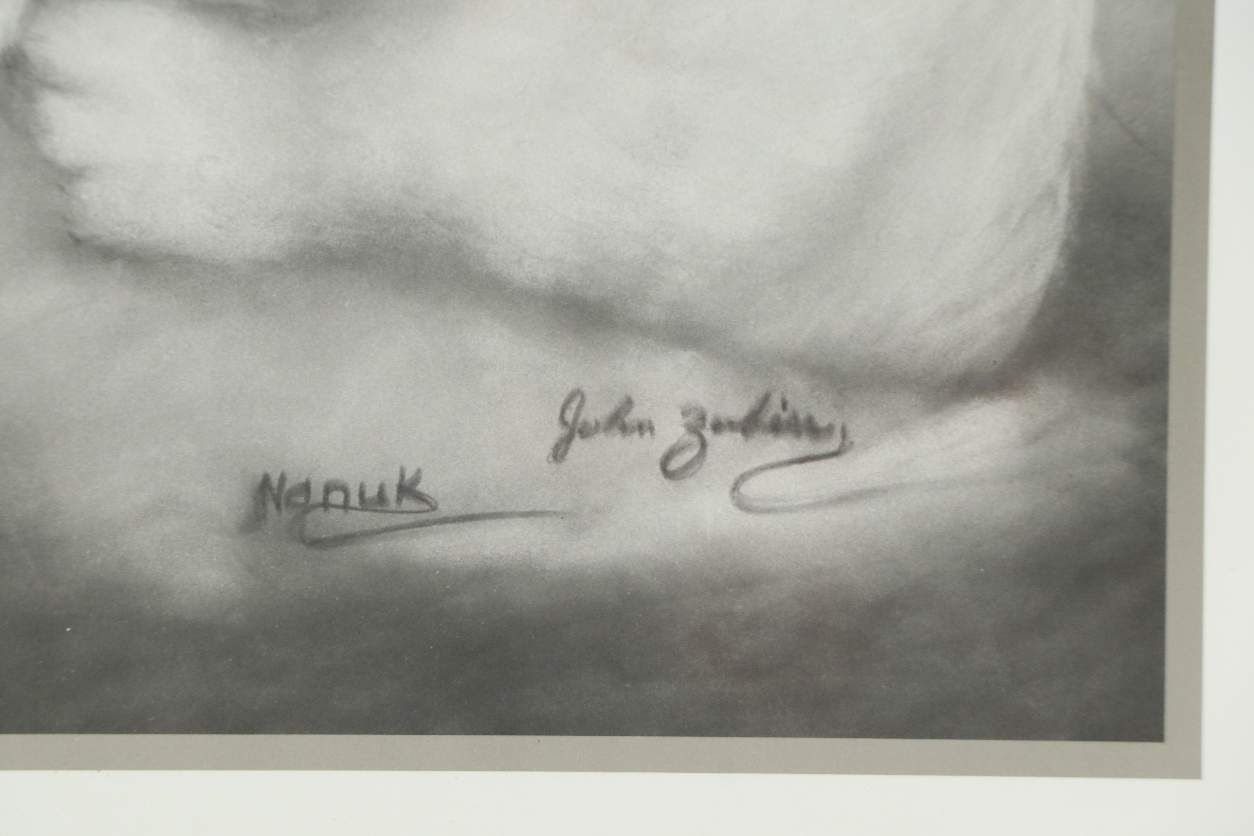 Polar Bear Cub Offset Lithograph "Nanuk," Late 20th C.