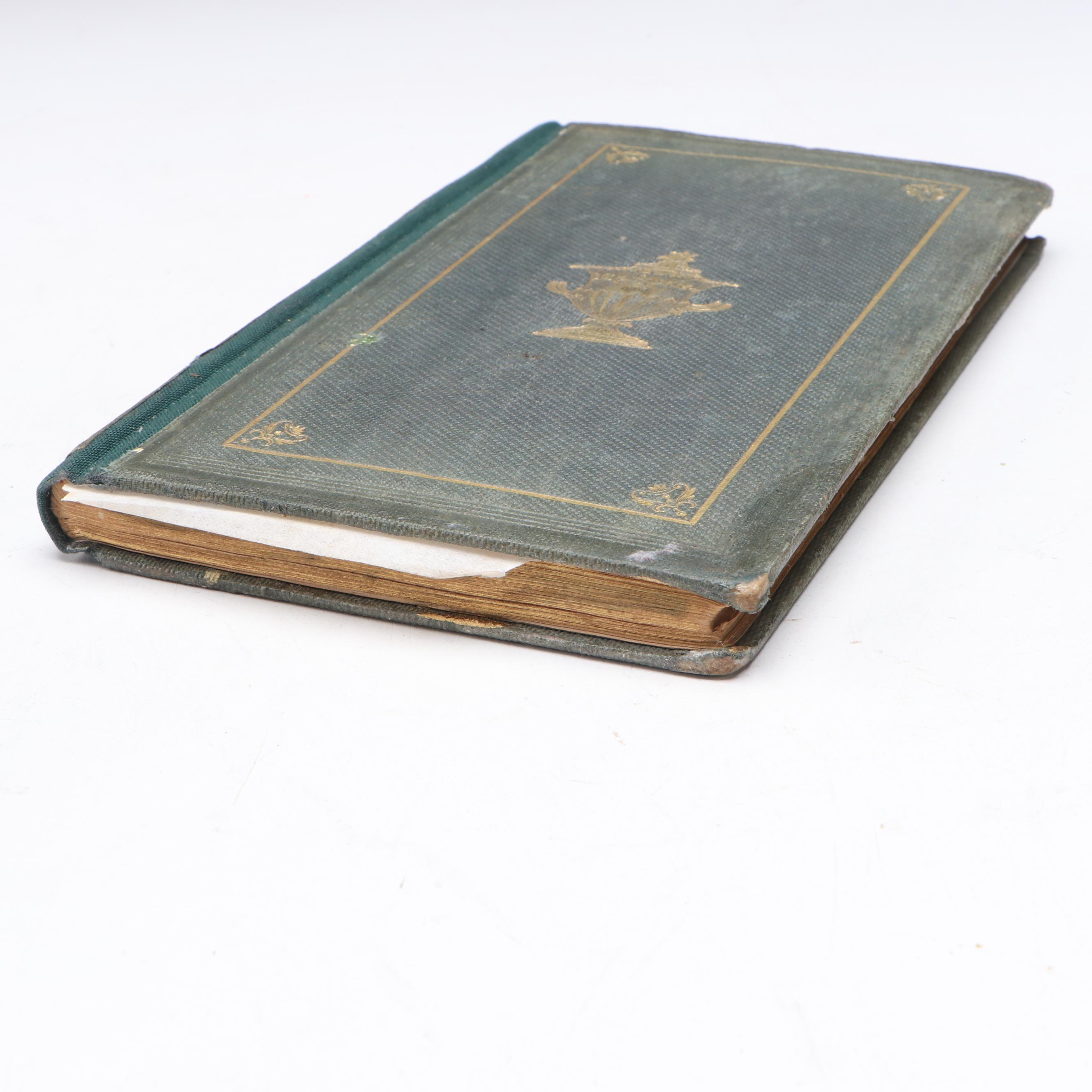 Second Edition "Bowdoin Poets" by Edward P. Weston, 1857