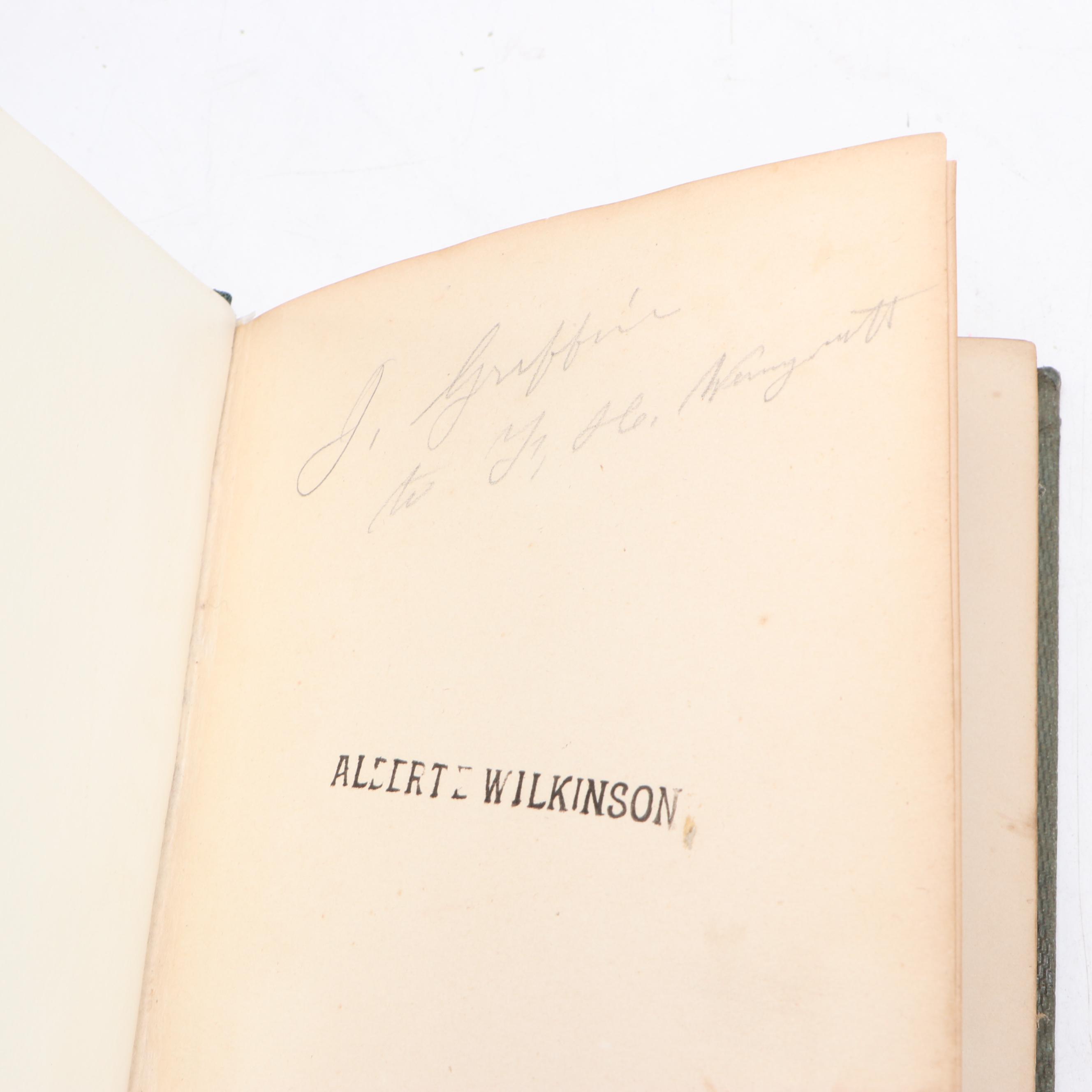 Second Edition "Bowdoin Poets" by Edward P. Weston, 1857
