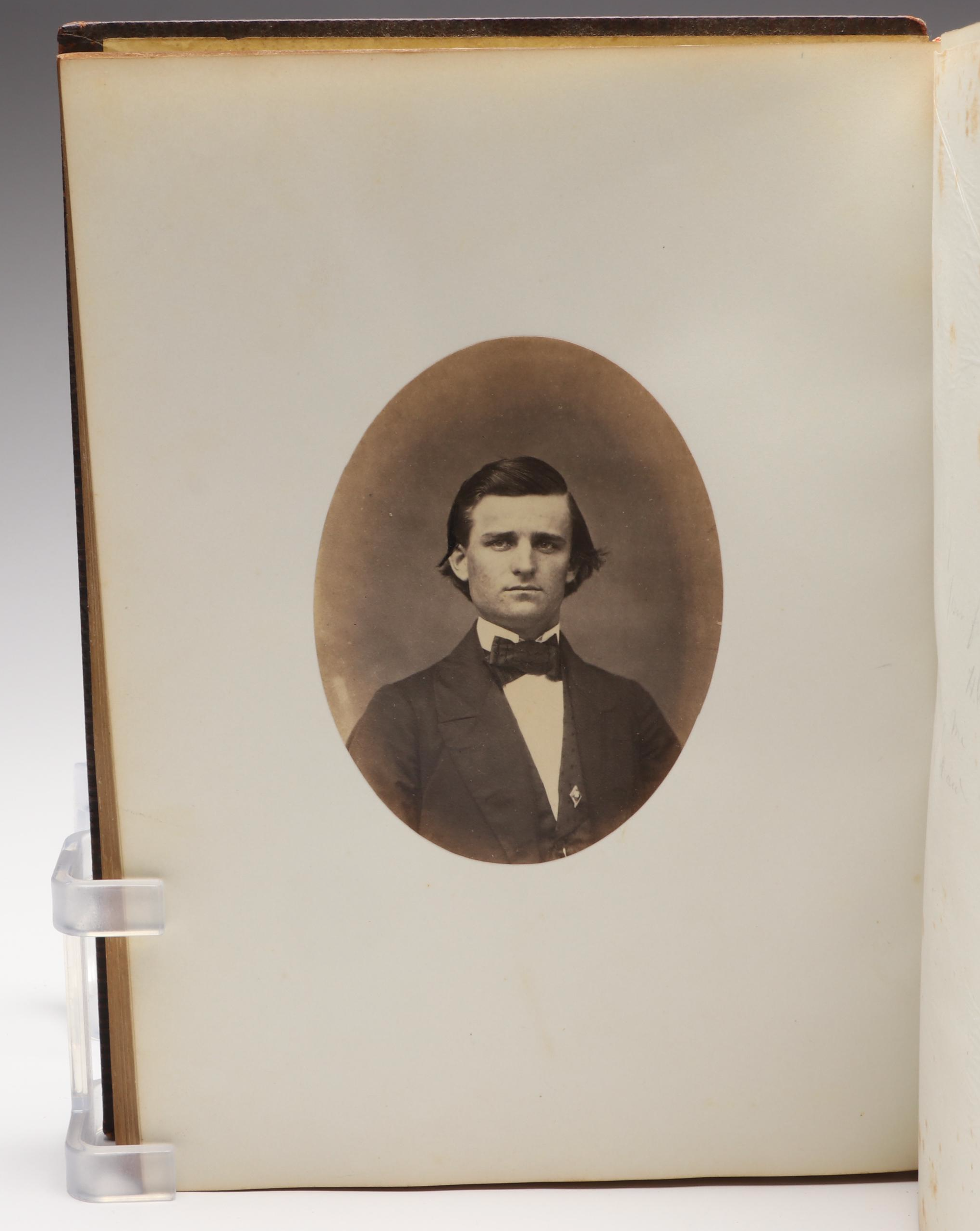 Bowdoin College Class of 1859 Embossed Leather Notebook