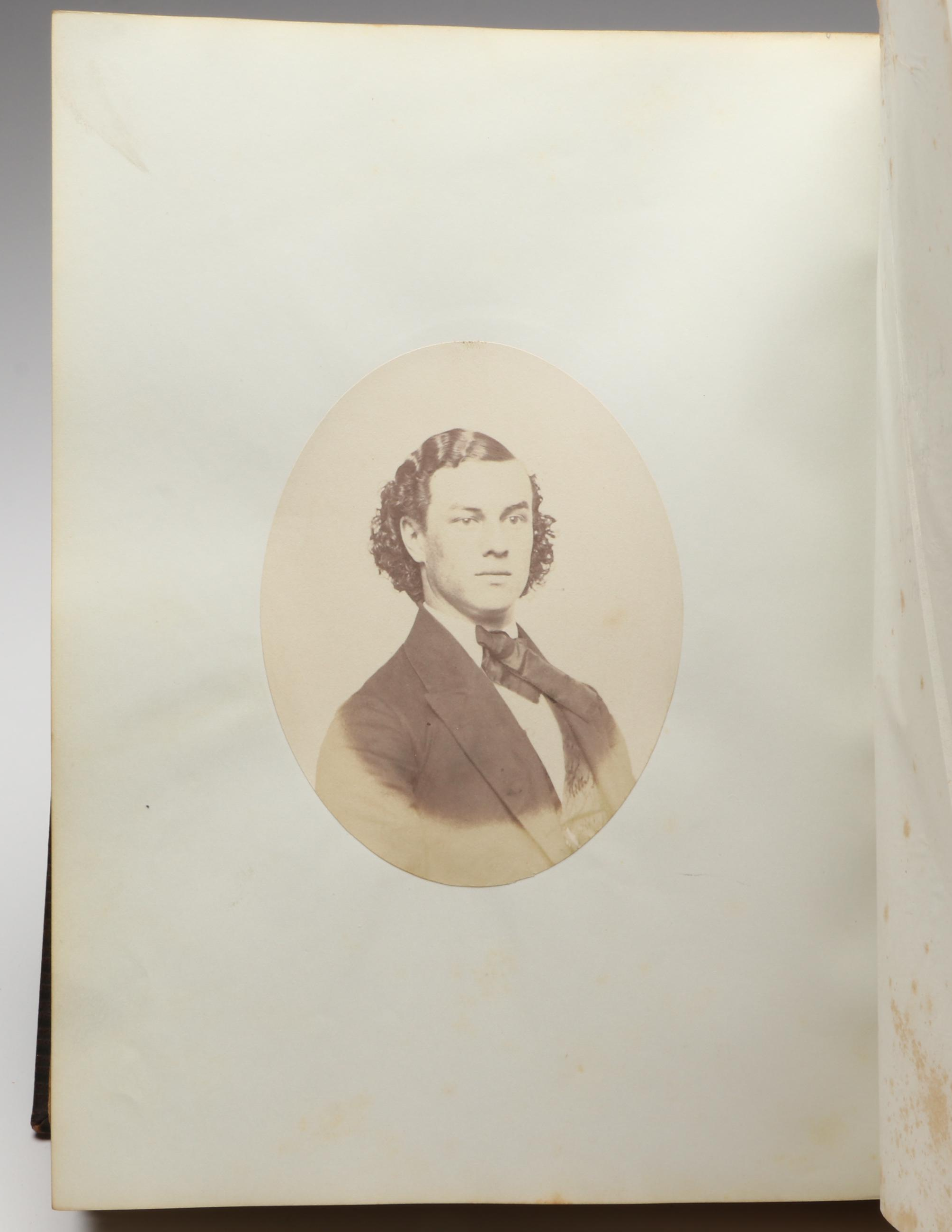 Bowdoin College Class of 1859 Embossed Leather Notebook