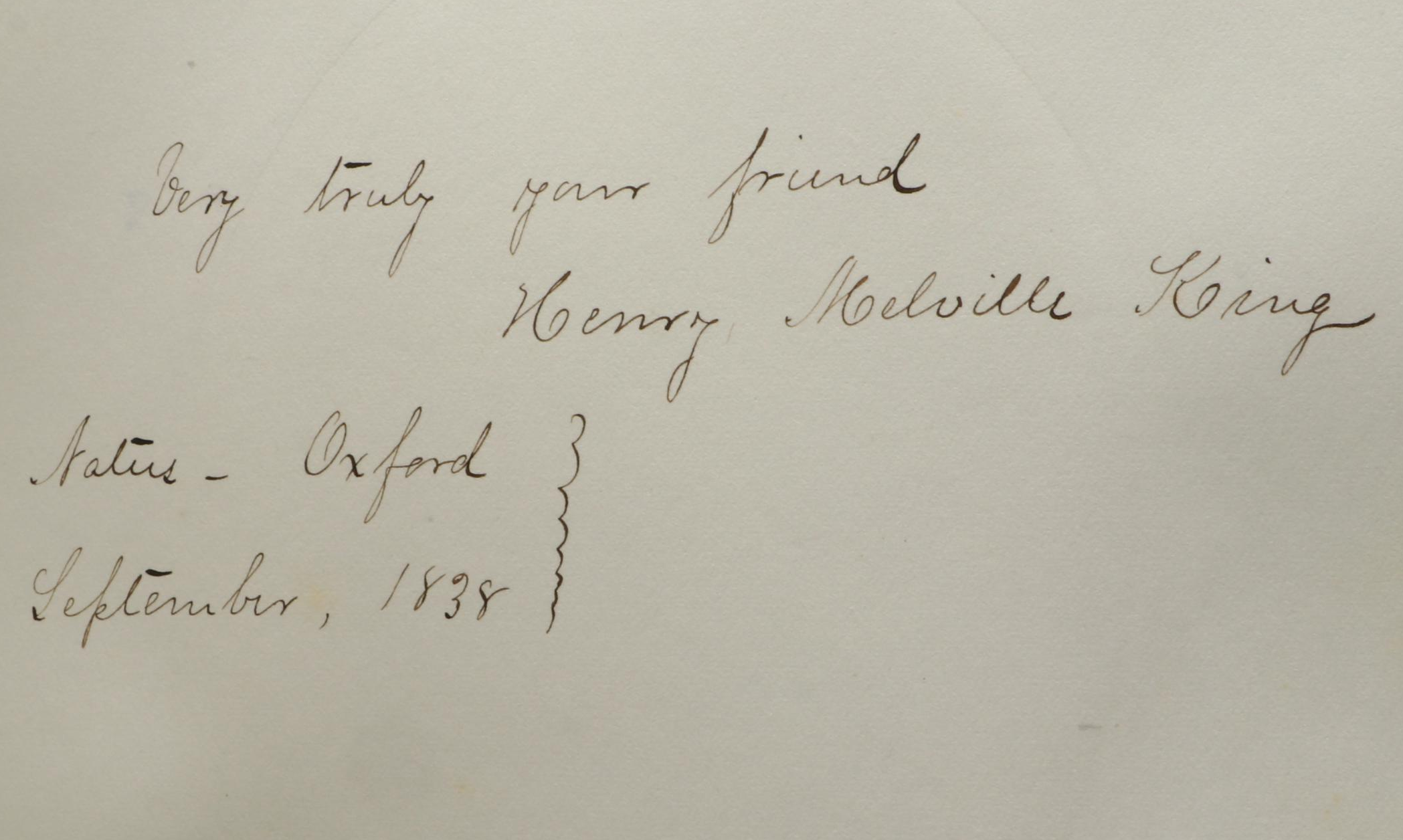 Bowdoin College Class of 1859 Embossed Leather Notebook