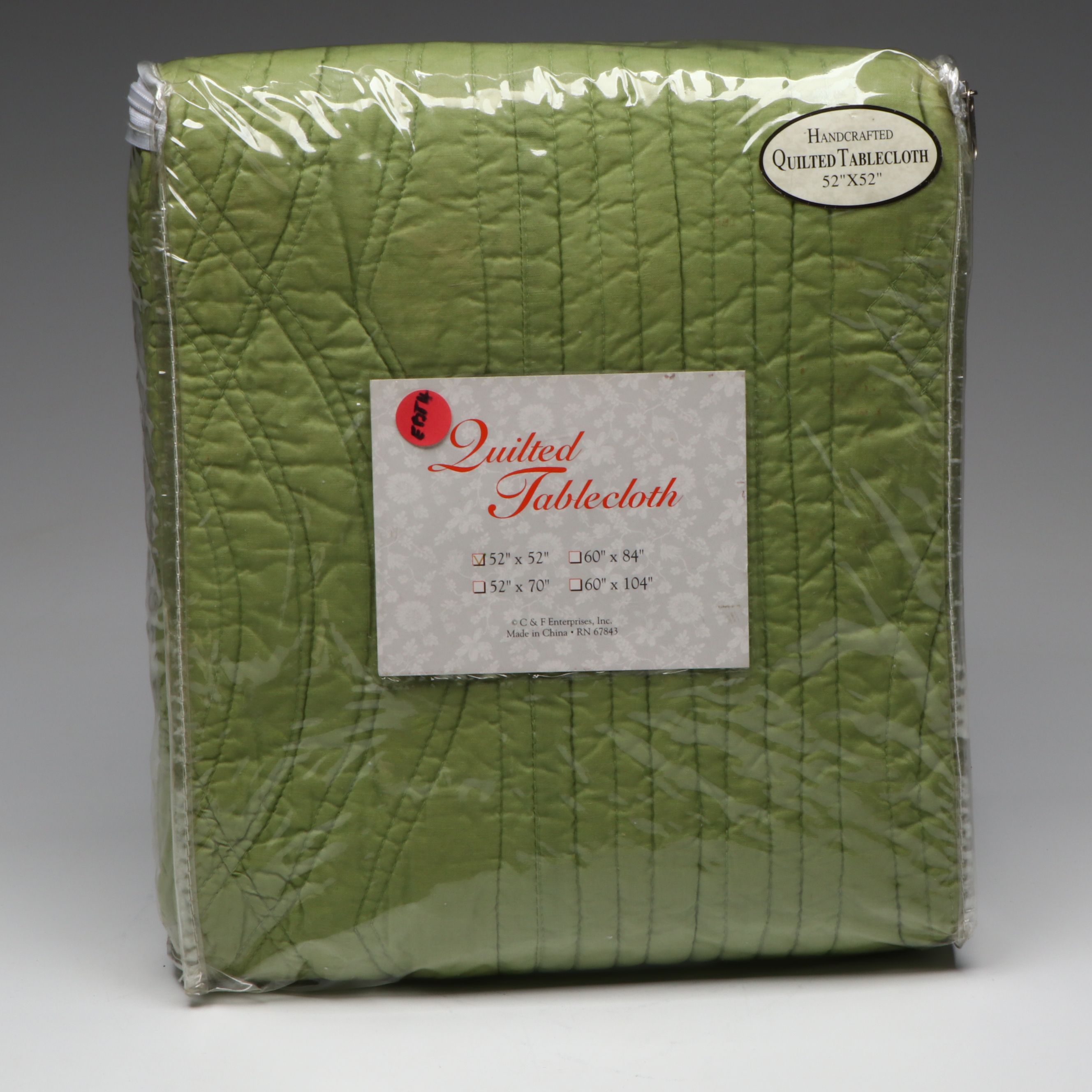 Pepin "Art Nouveau" Tote Bag with Needlepoint Décor and Quilted Tablecloth