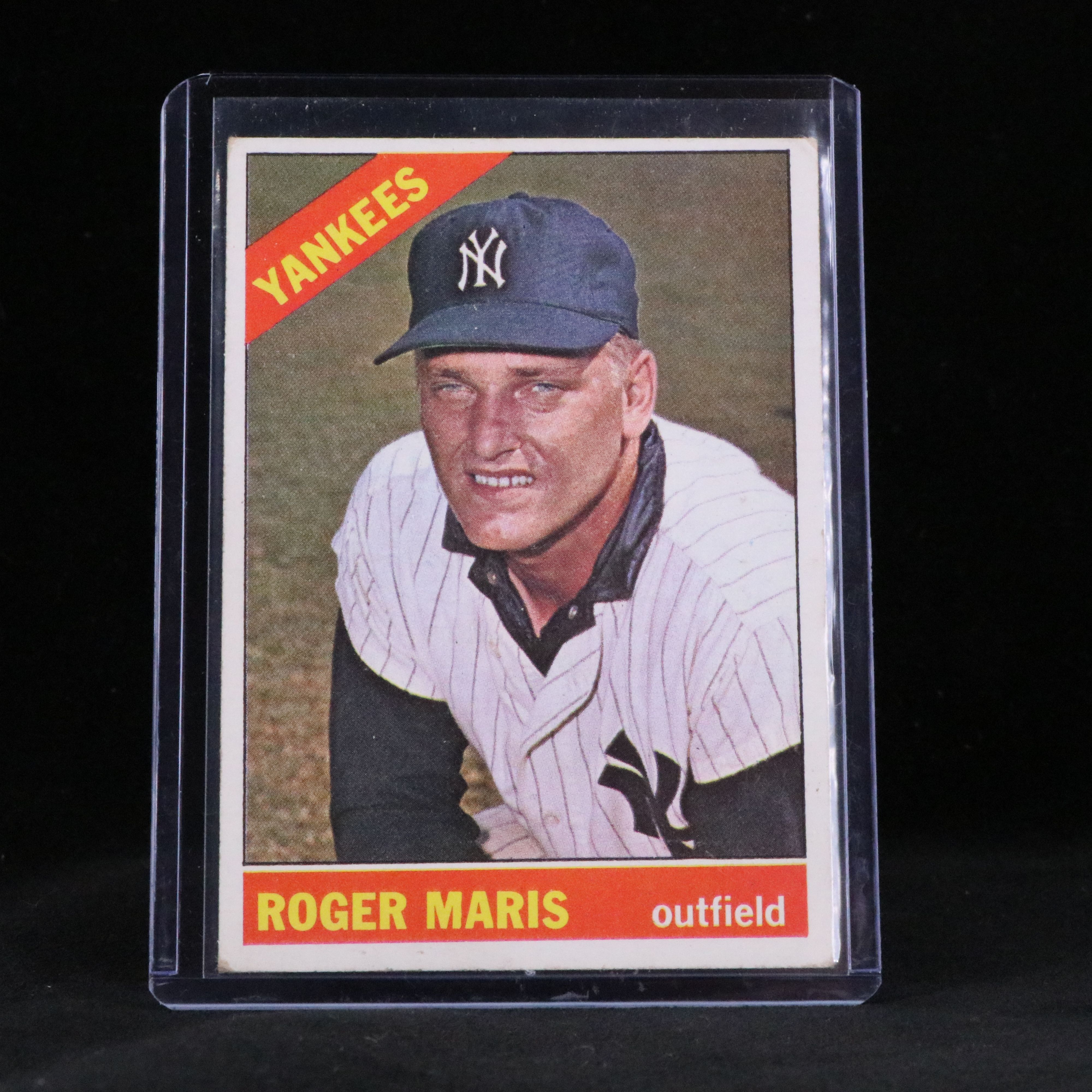 1966 Topps Roger Maris New York Yankees Baseball Card
