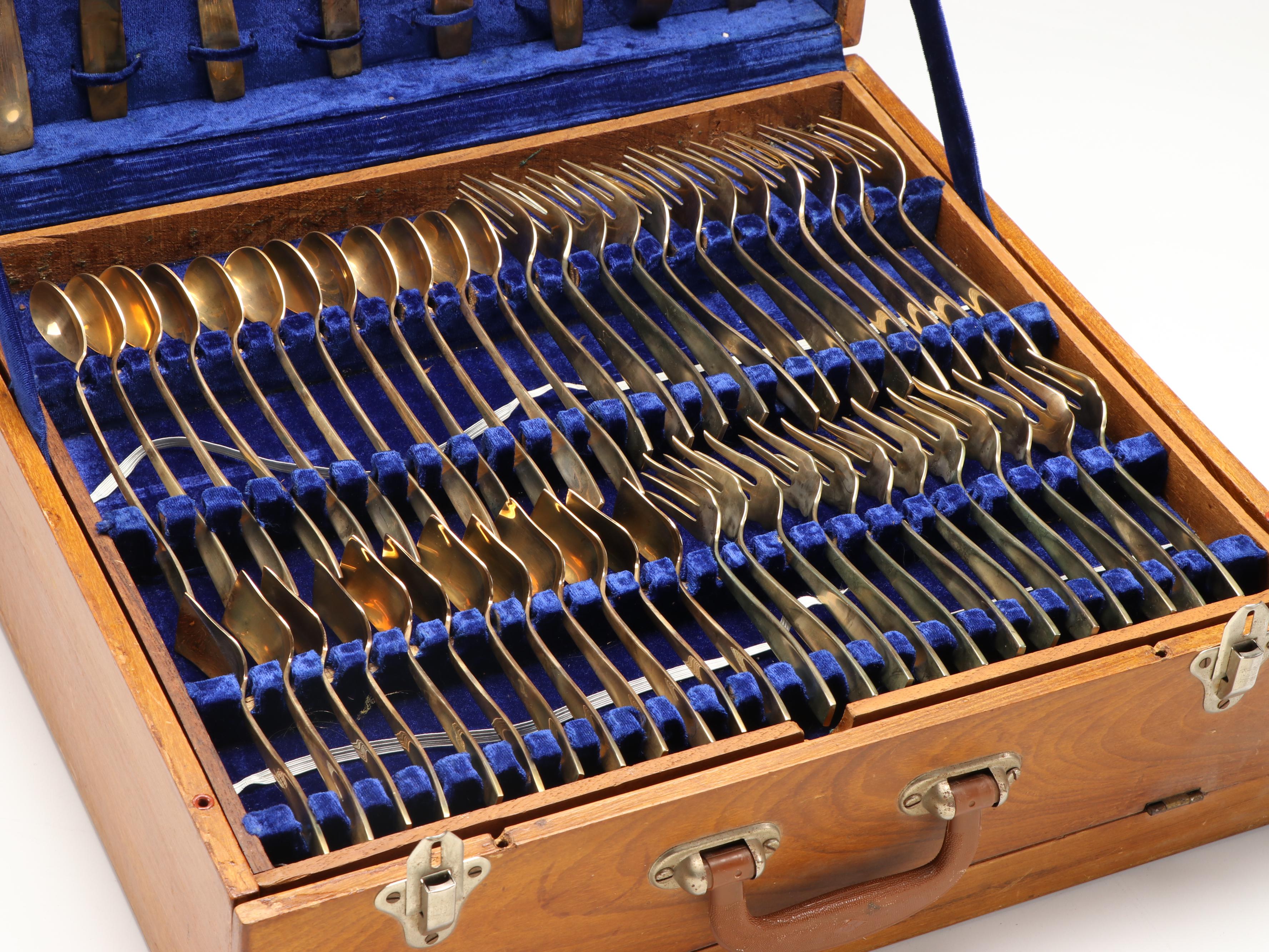 Hos Kitchenware Nickel Bronze Serving Utensils and Flatware