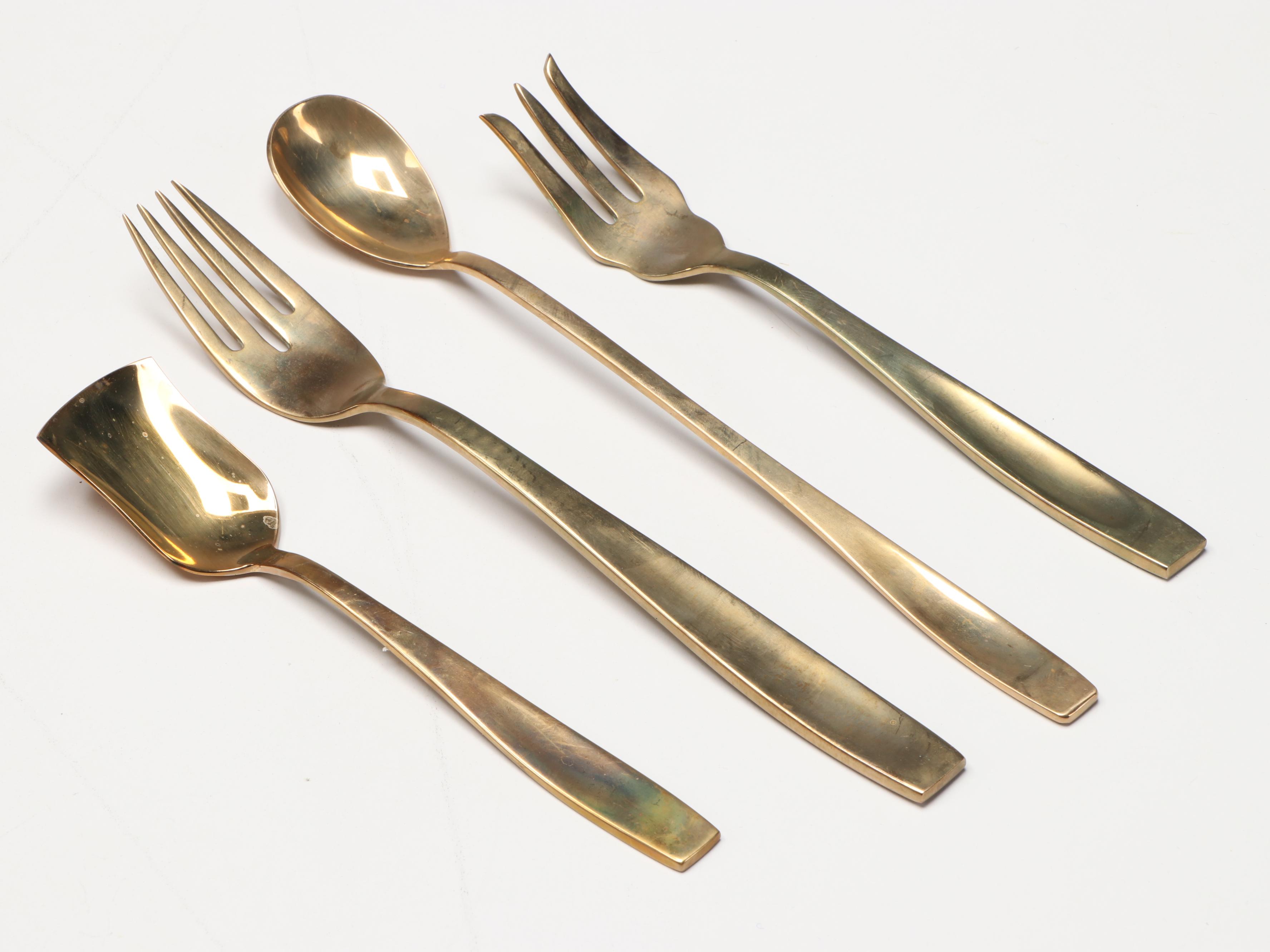 Hos Kitchenware Nickel Bronze Serving Utensils and Flatware