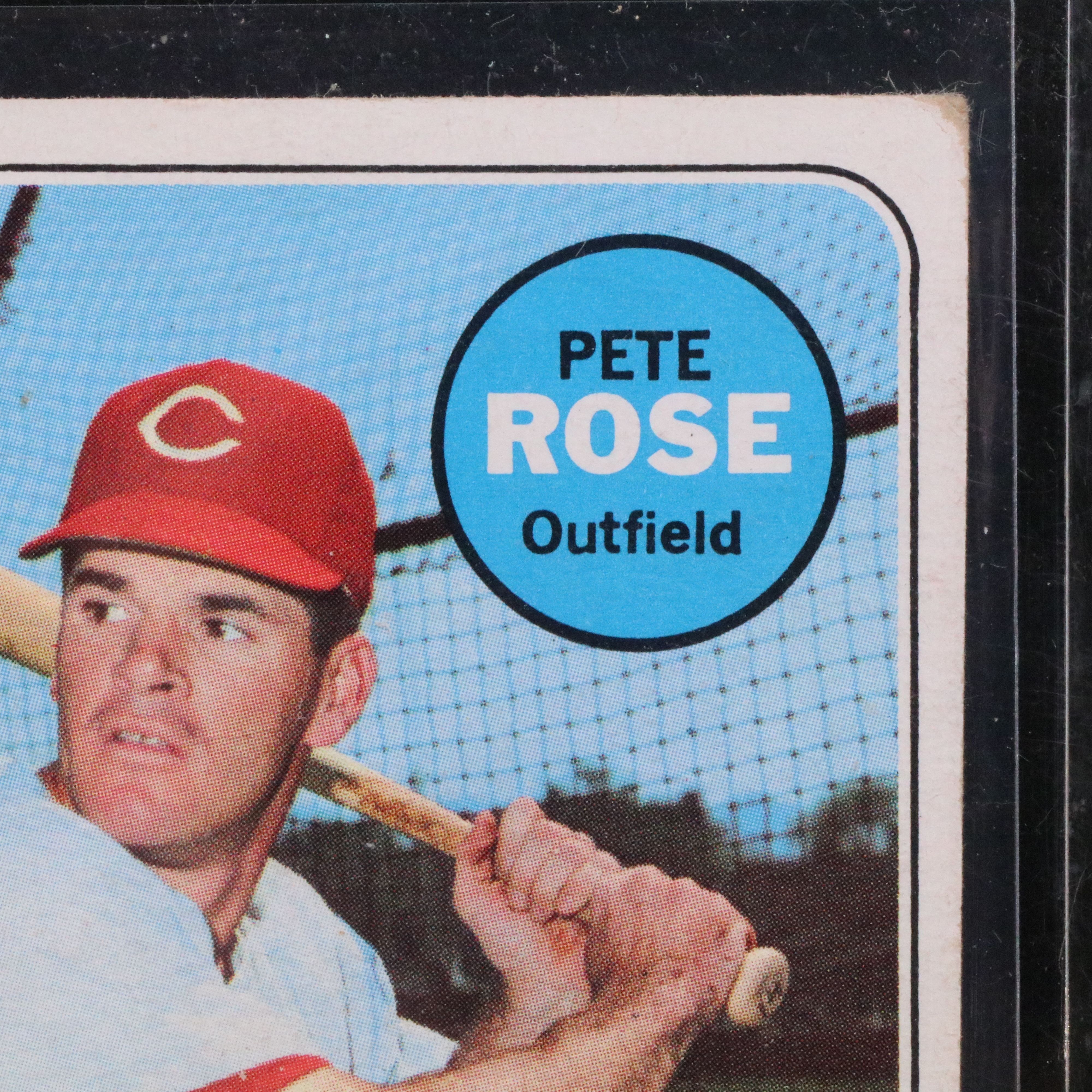 1969 Topps Pete Rose Cincinnati Reds Baseball Card