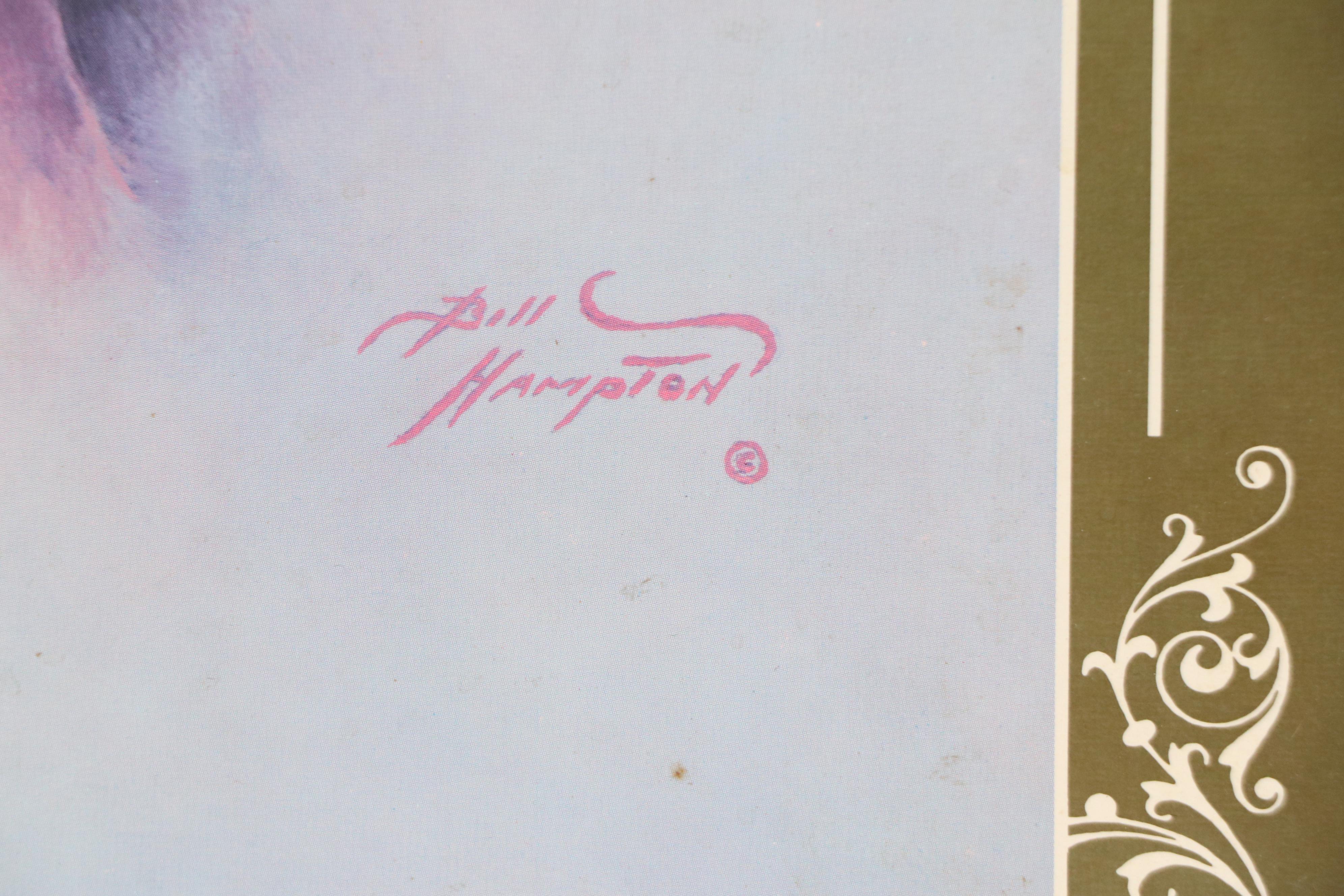 After Bill Hampton Offset Lithograph "Oh Great Spirit," Late 20th C.