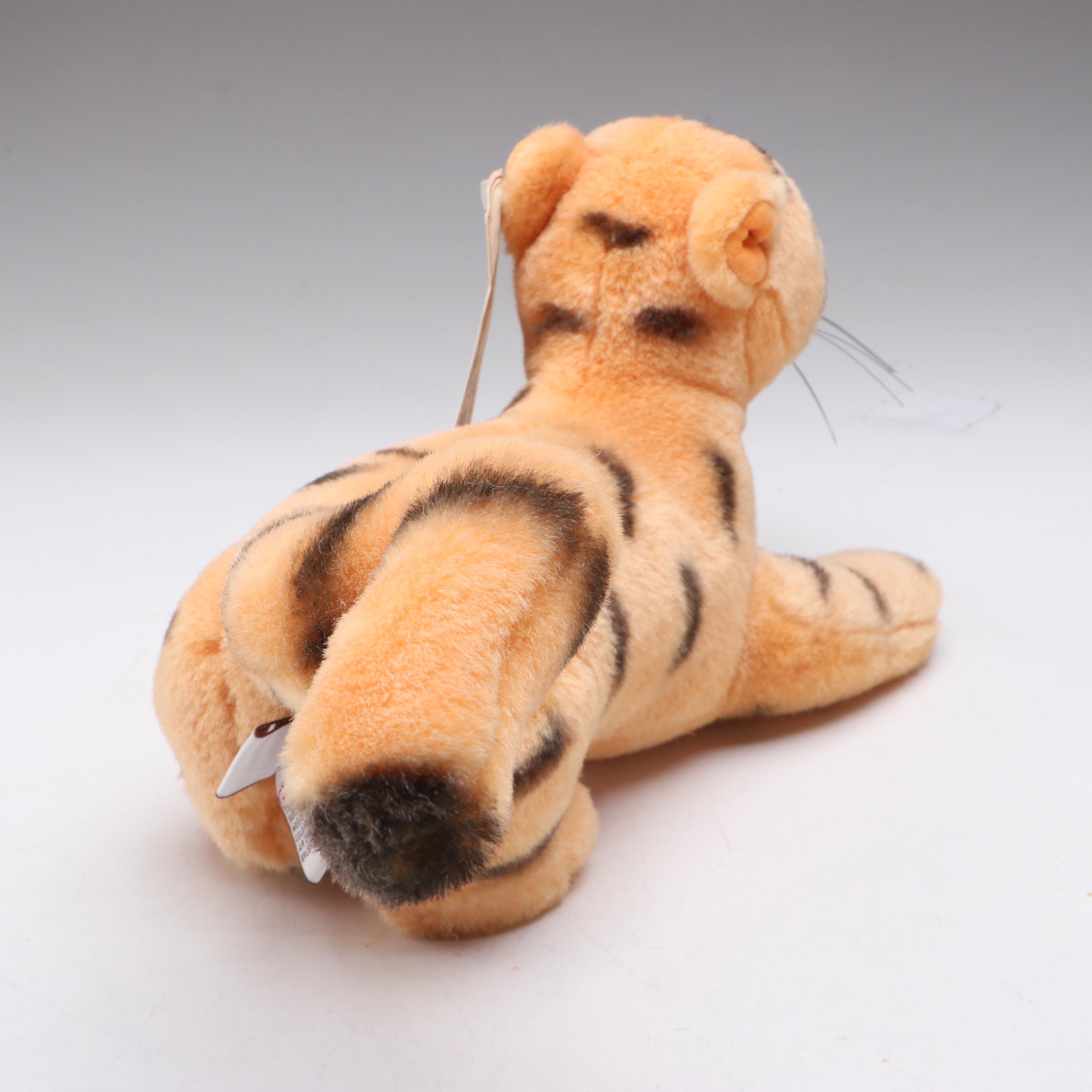 Steiff 75th Birthday "Winnie the Pooh" with Gund "Classic Pooh" Tigger Plush