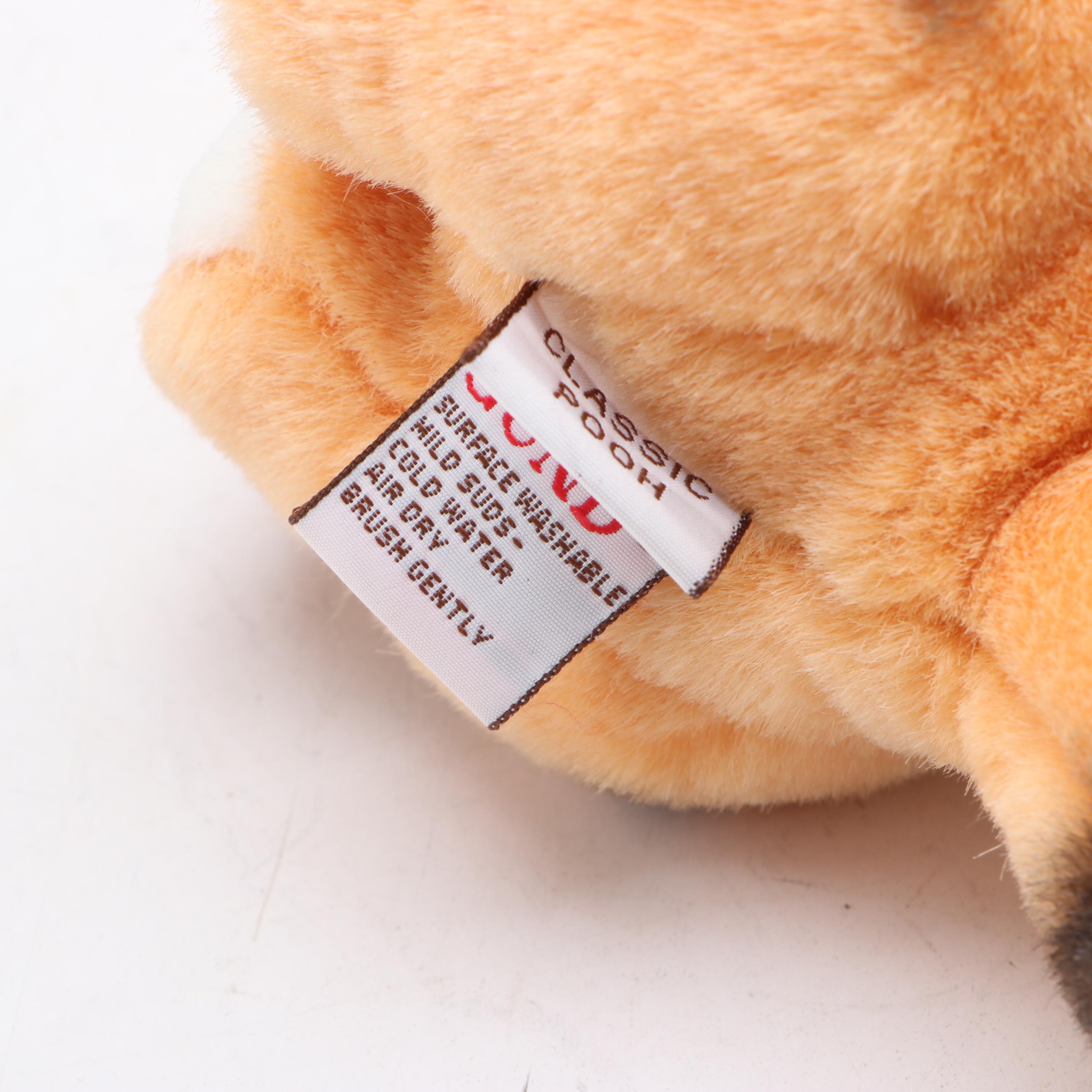 Steiff 75th Birthday "Winnie the Pooh" with Gund "Classic Pooh" Tigger Plush