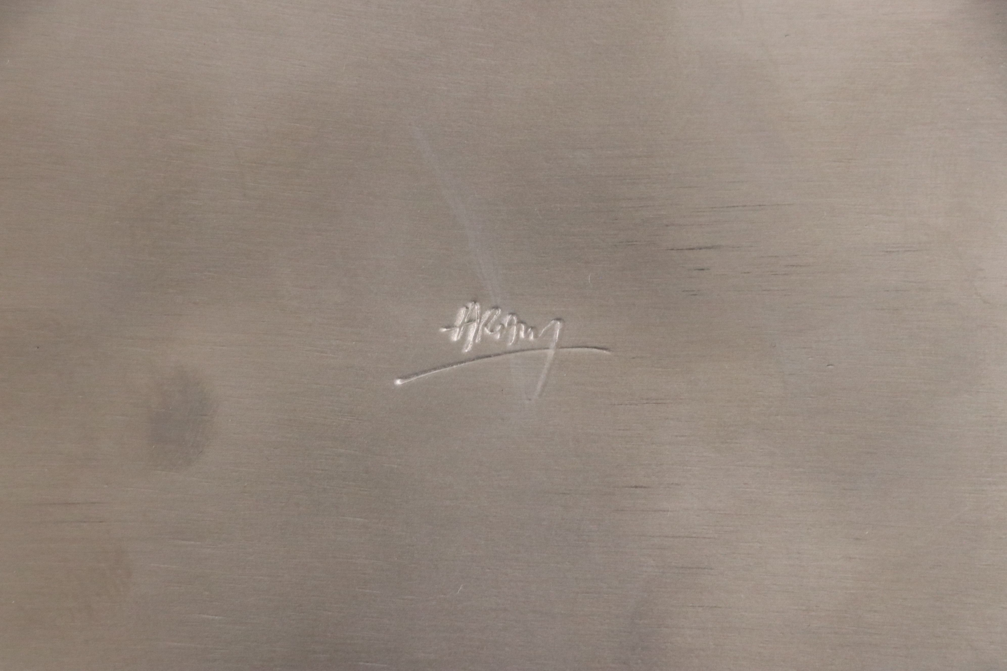 Michael Aram "Buttercup" Stainless Steel and Gold Plate Butter Dishes