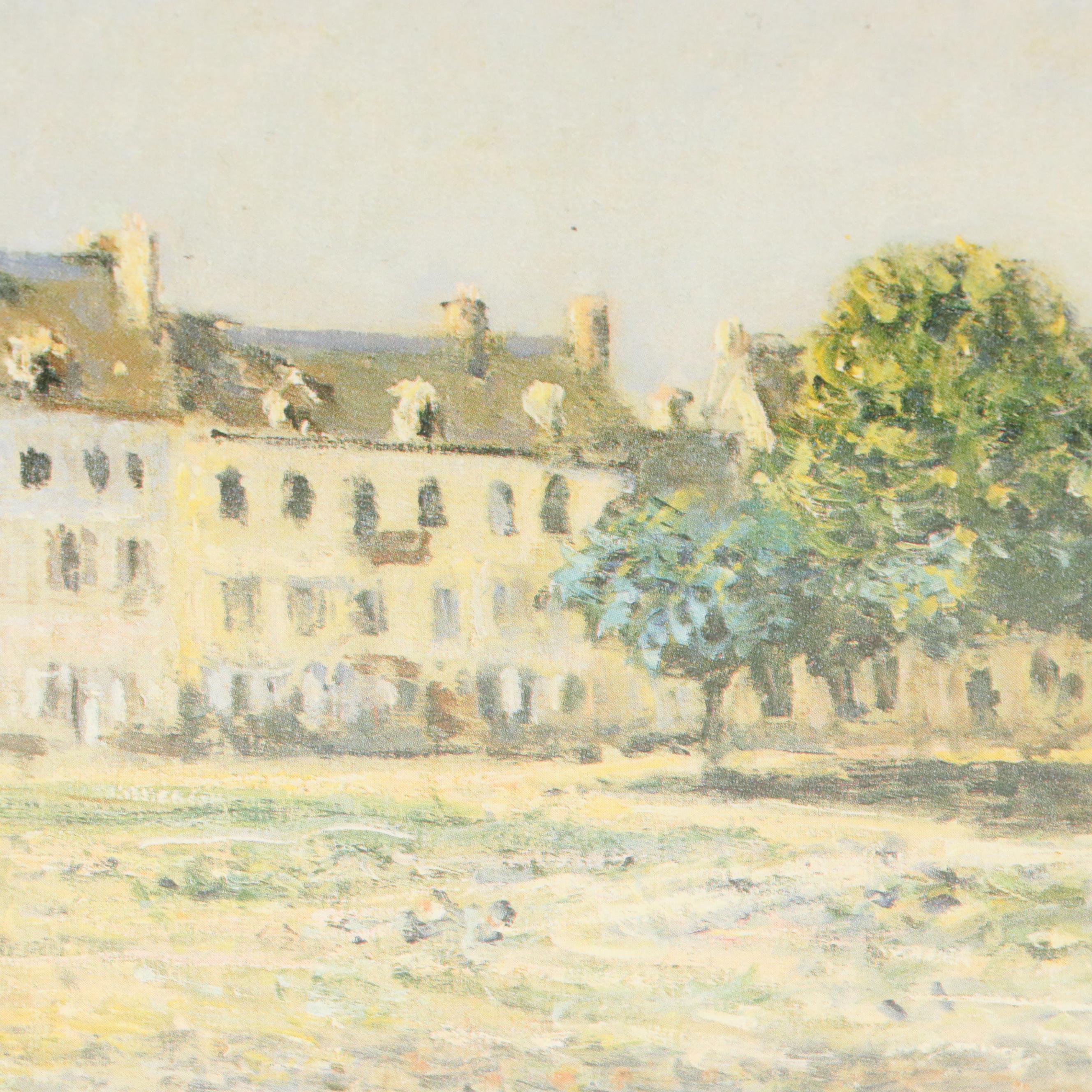 Offset Lithographs of Architecture After Claude Monet and Charles H. Owens