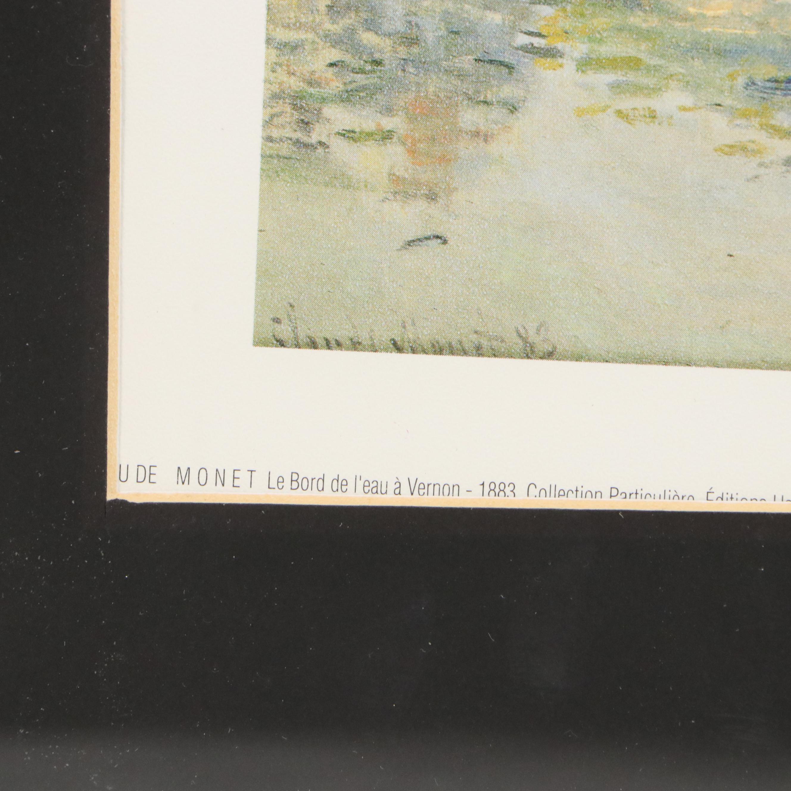 Offset Lithographs of Architecture After Claude Monet and Charles H. Owens