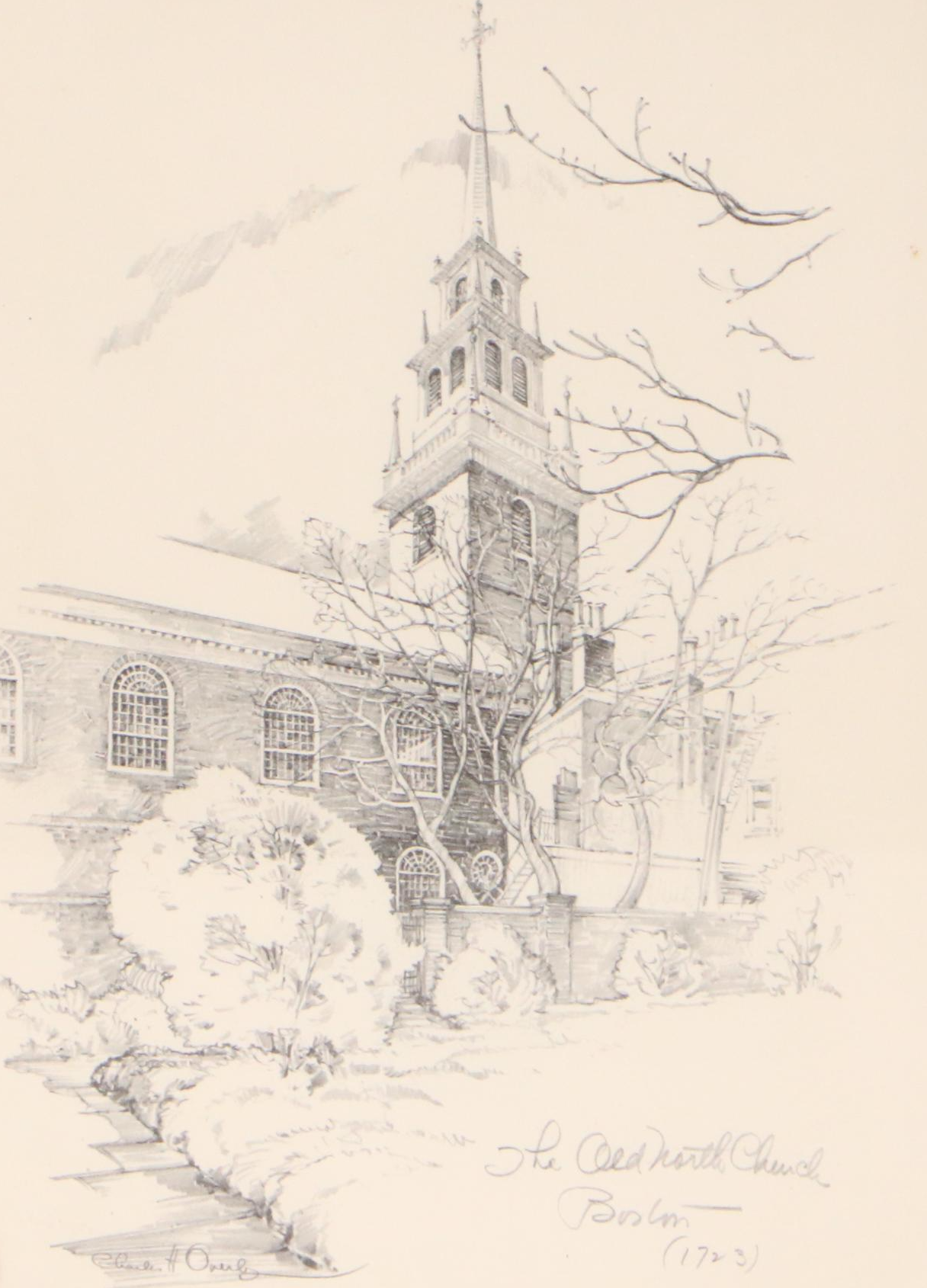 Offset Lithographs of Architecture After Claude Monet and Charles H. Owens