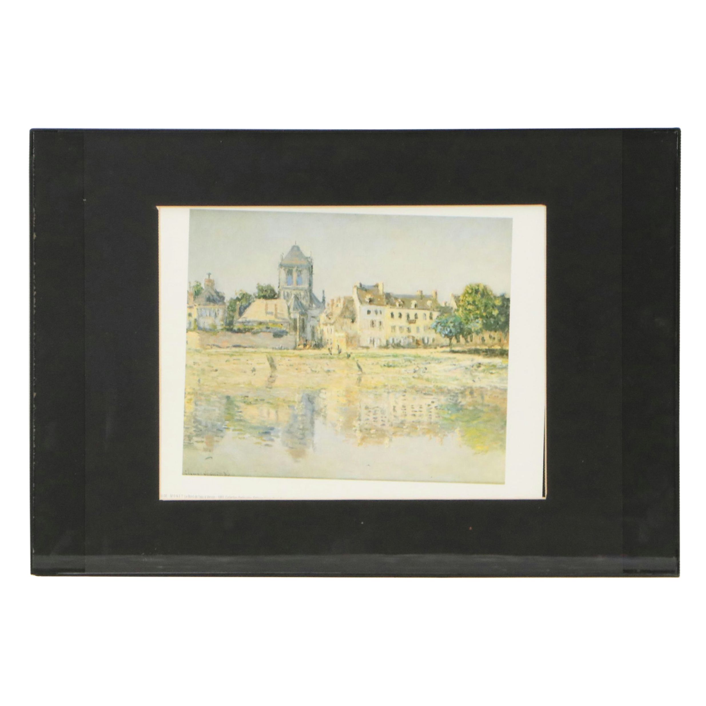 Offset Lithographs of Architecture After Claude Monet and Charles H. Owens