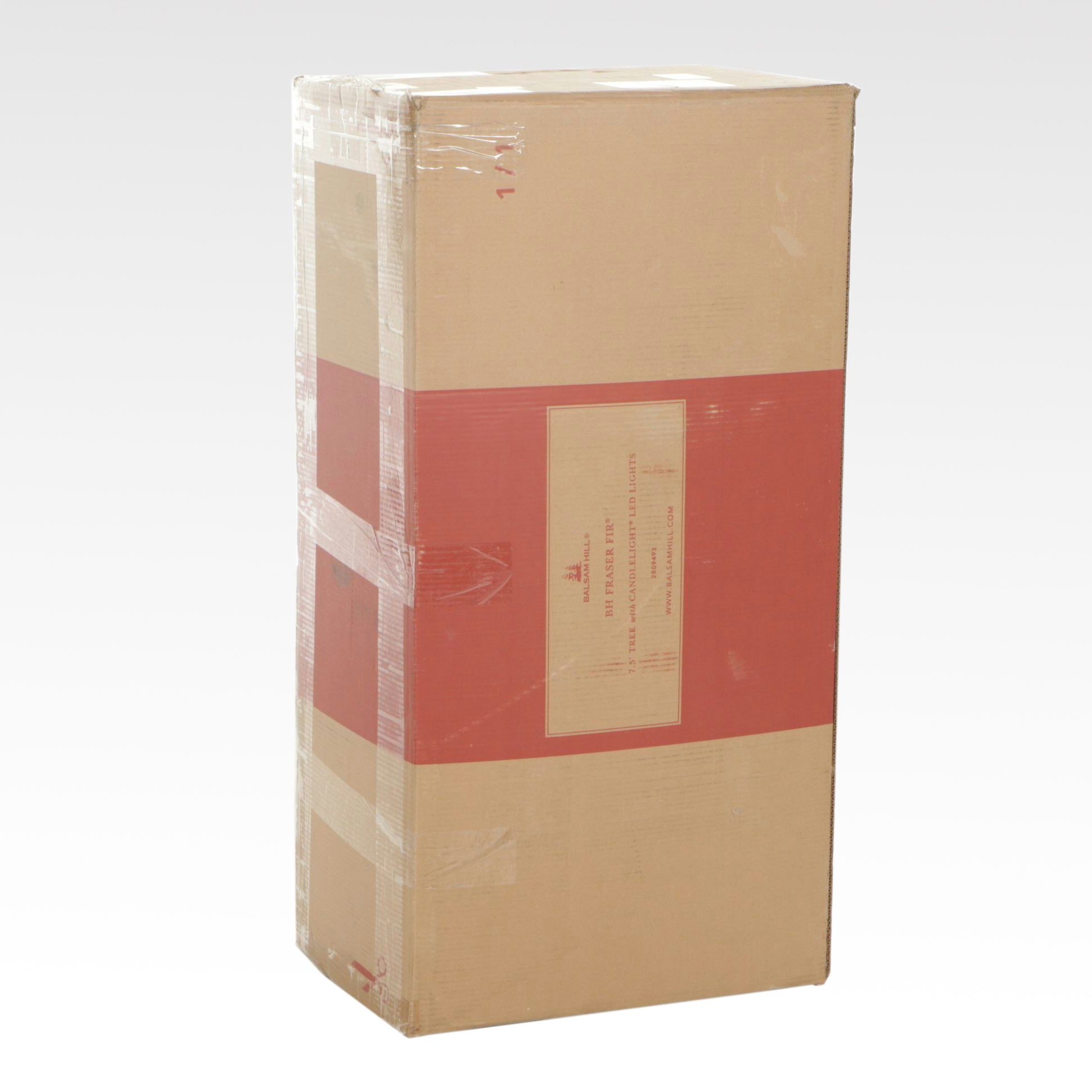 7.5' Balsam Hill Fraser Fir Christmas Tree with Candlelight LED Lights