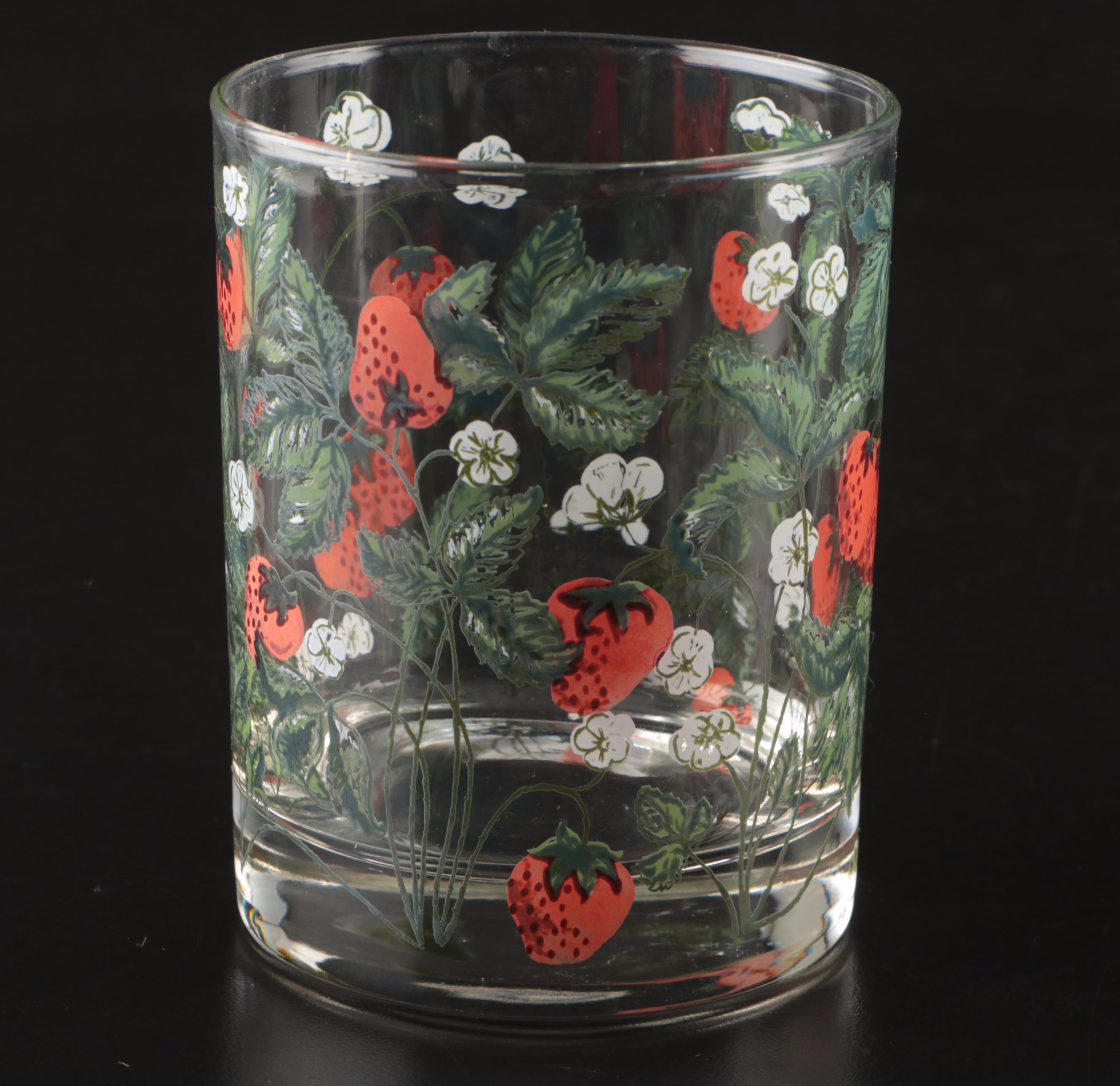 Spode "Christmas Tree" Pitcher, Ice Bucket and Cocktail Glasses