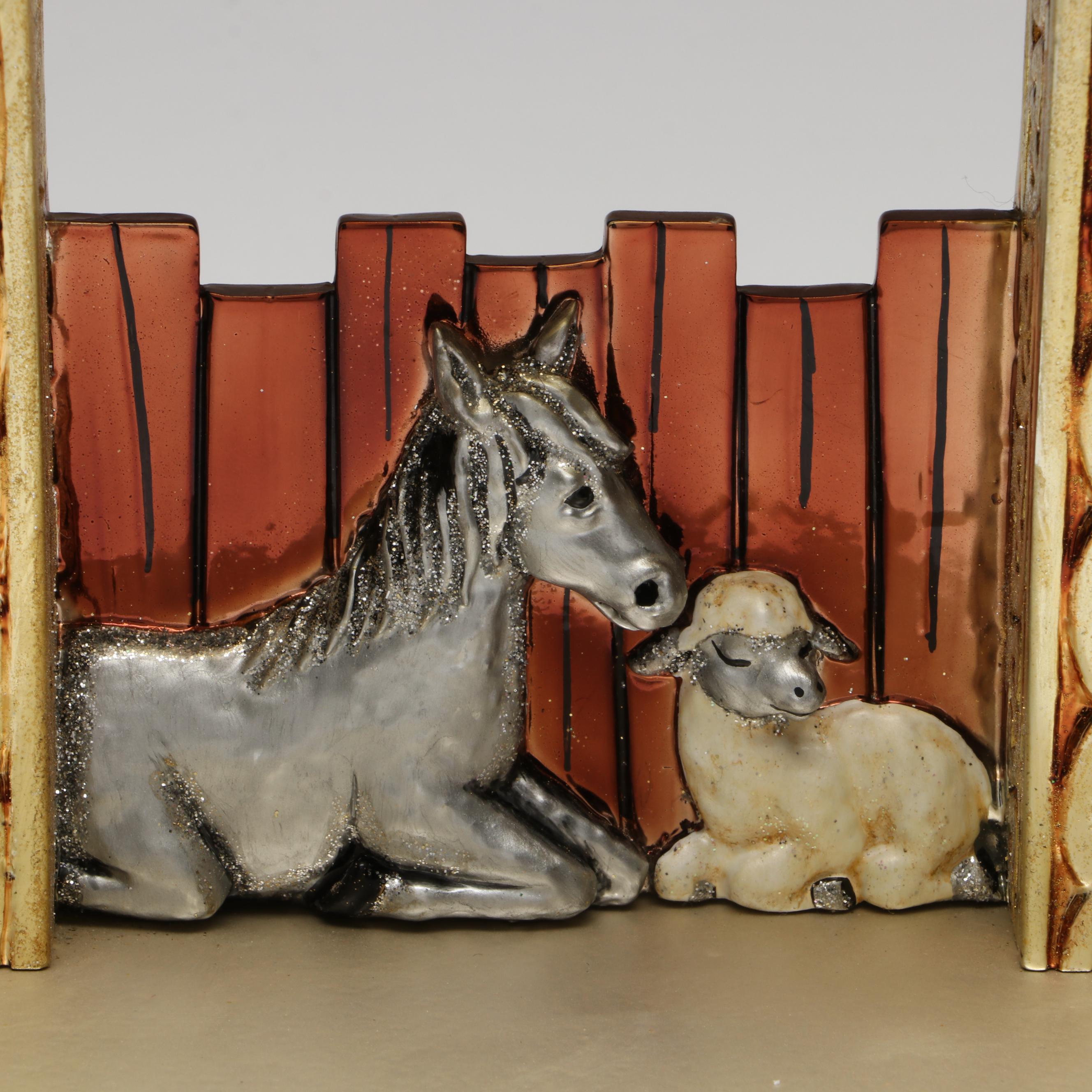 Waterford Holiday Heirlooms Metal Nativity Display Stand