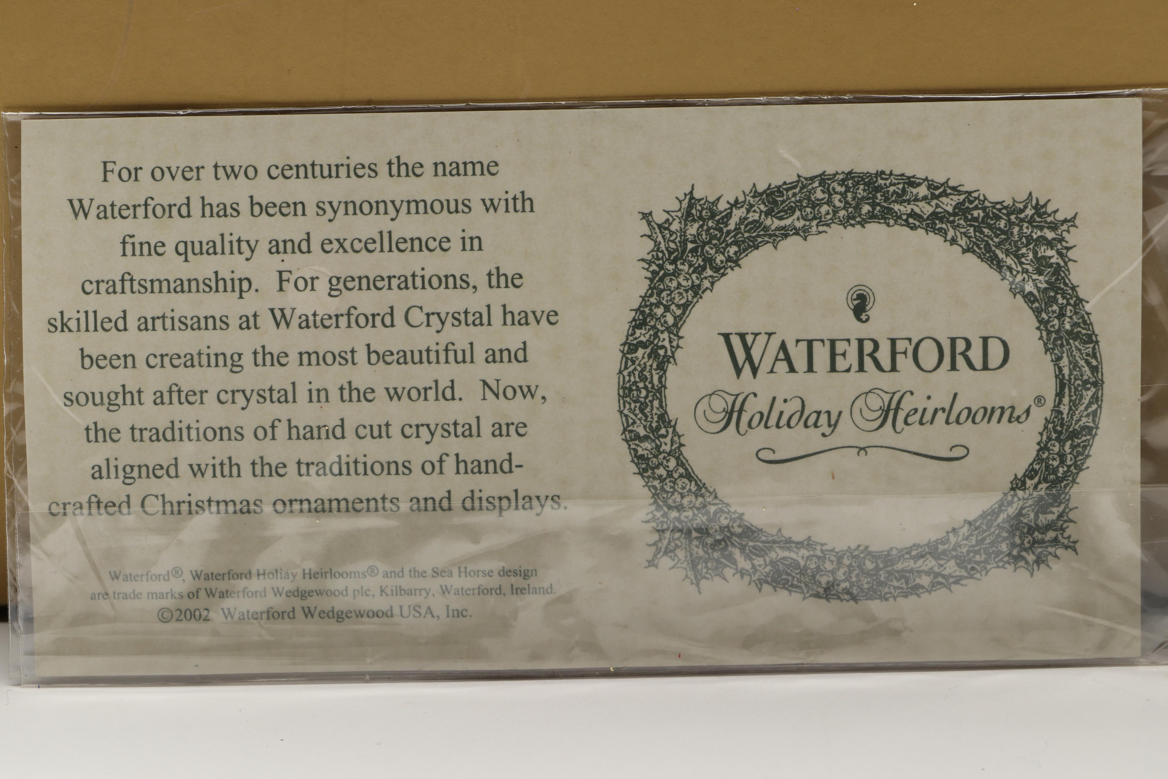 Waterford Holiday Heirlooms Metal Nativity Display Stand