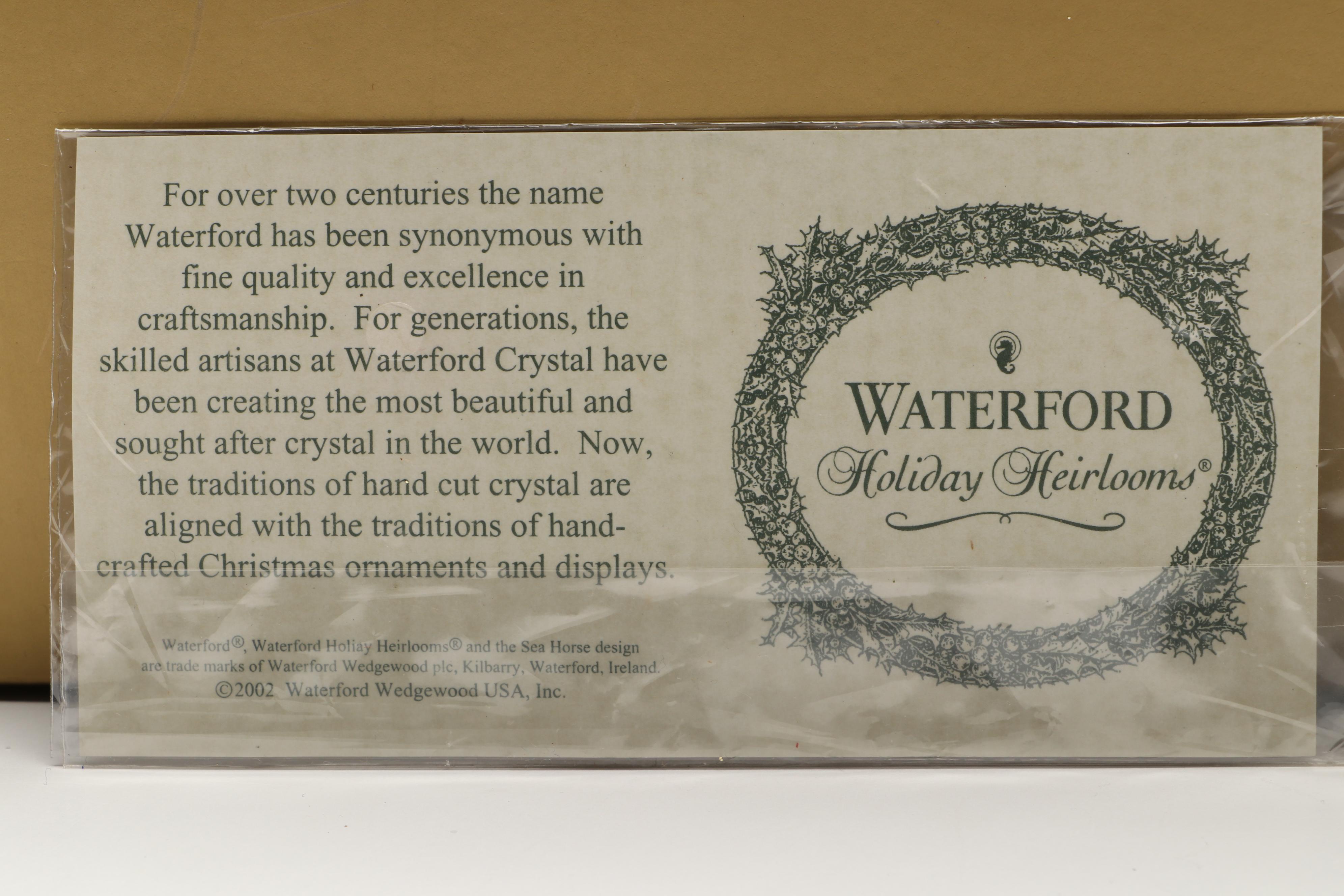 Waterford Holiday Heirlooms Metal Nativity Display Stand