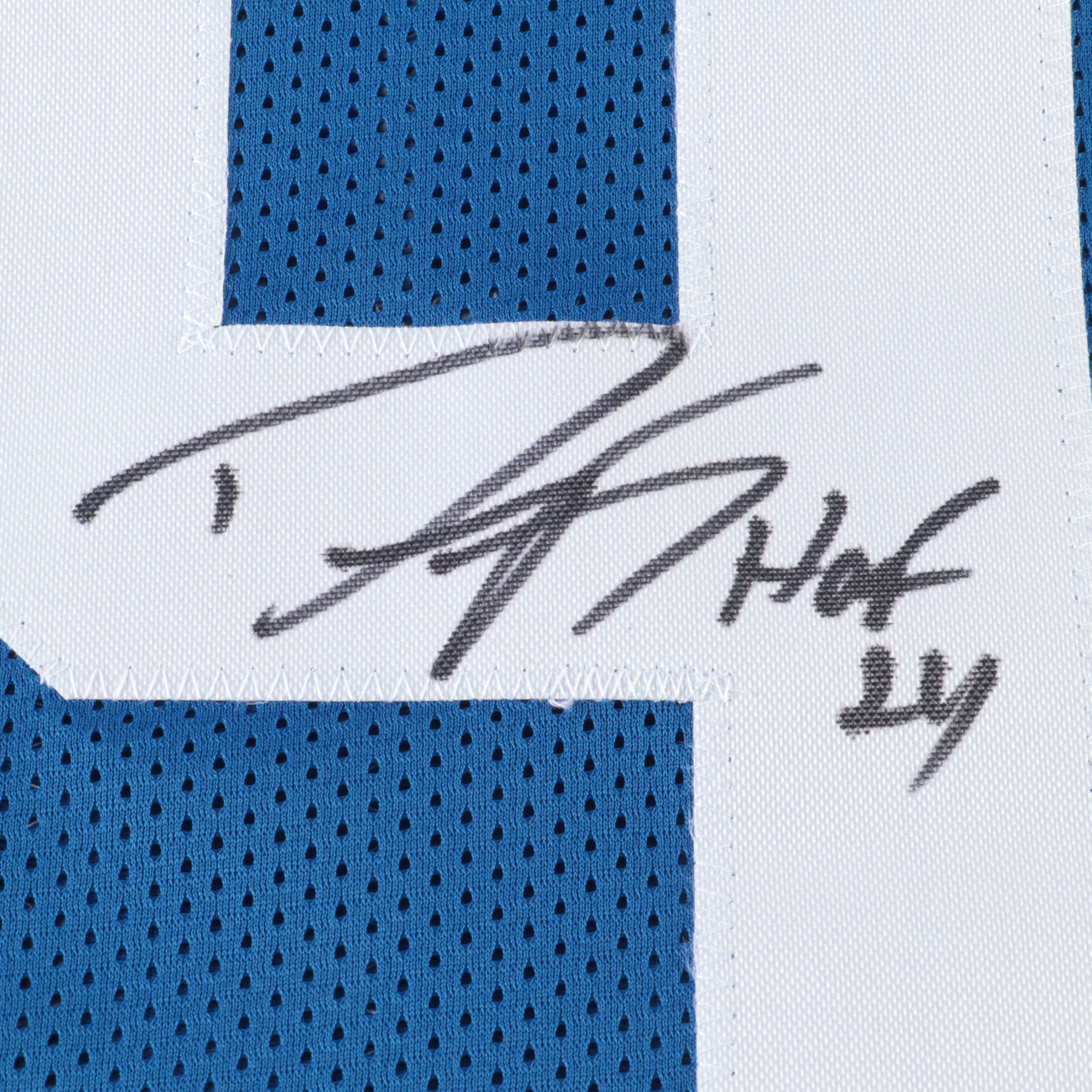 Dwight Freeney Signed “HOF 24” Indianapolis Colts Football Jersey, JSA
