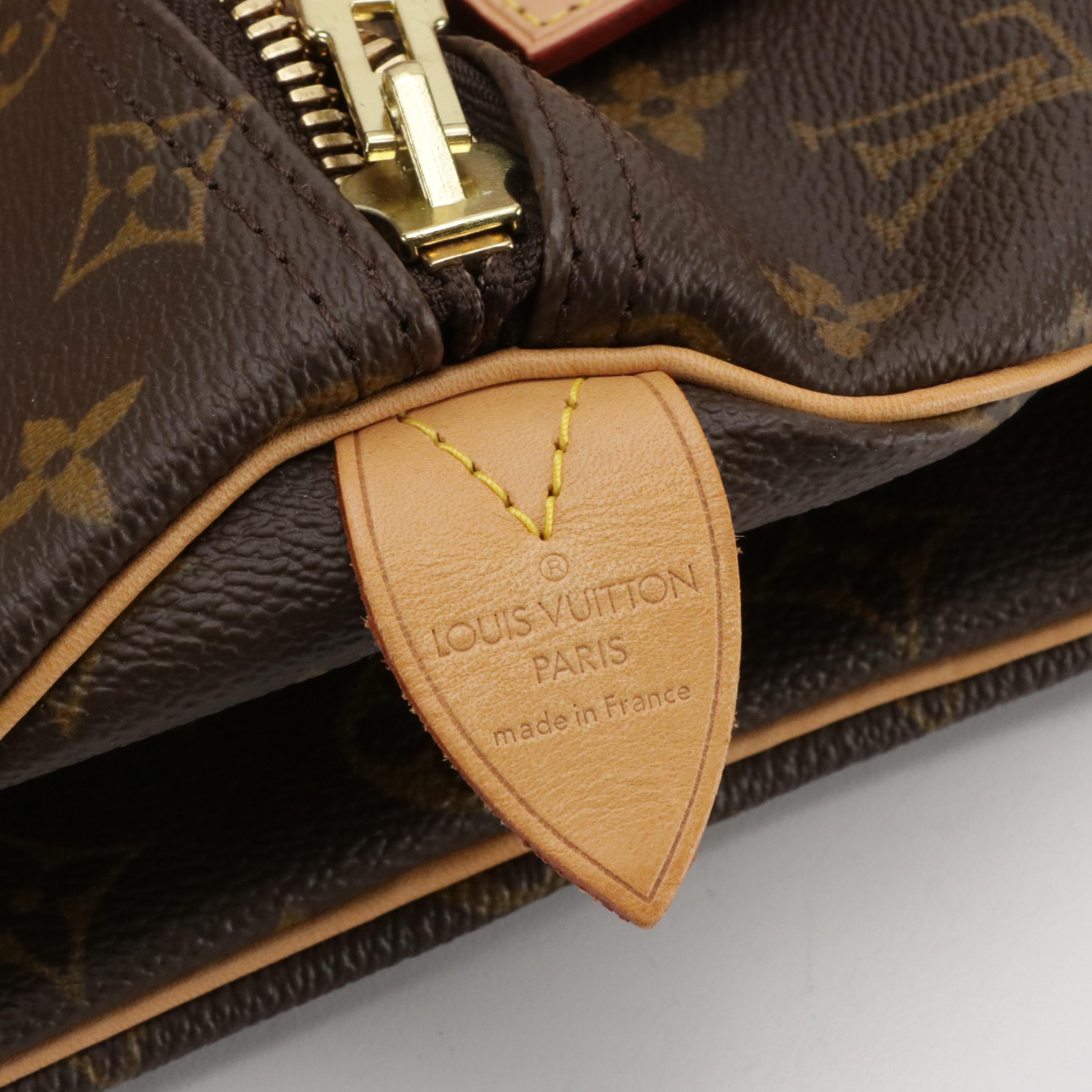 Louis Vuitton Keepall 45 in Monogram Canvas and Vachetta Leather