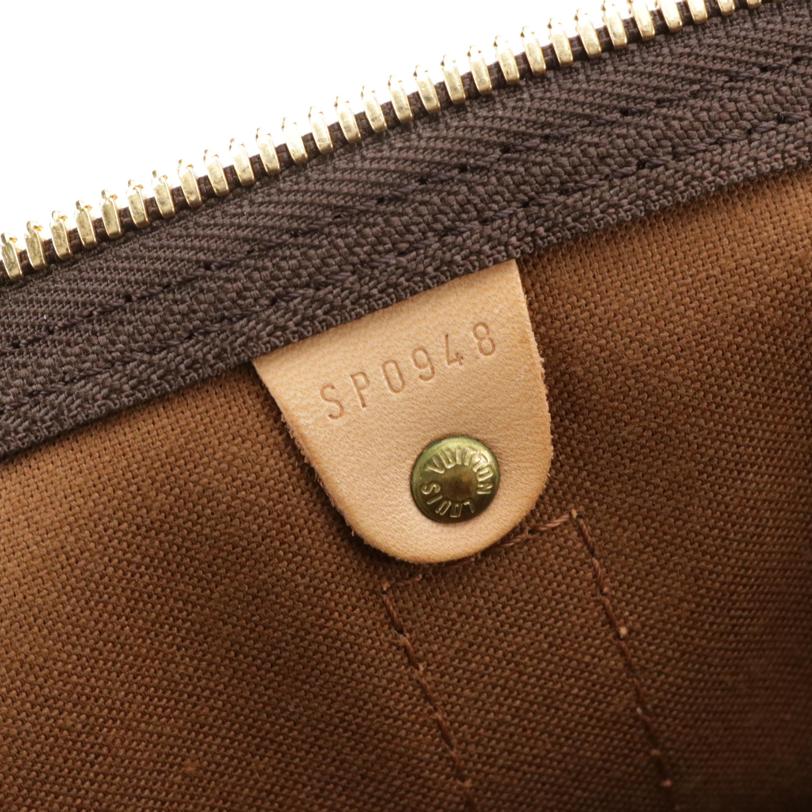 Louis Vuitton Keepall 45 in Monogram Canvas and Vachetta Leather