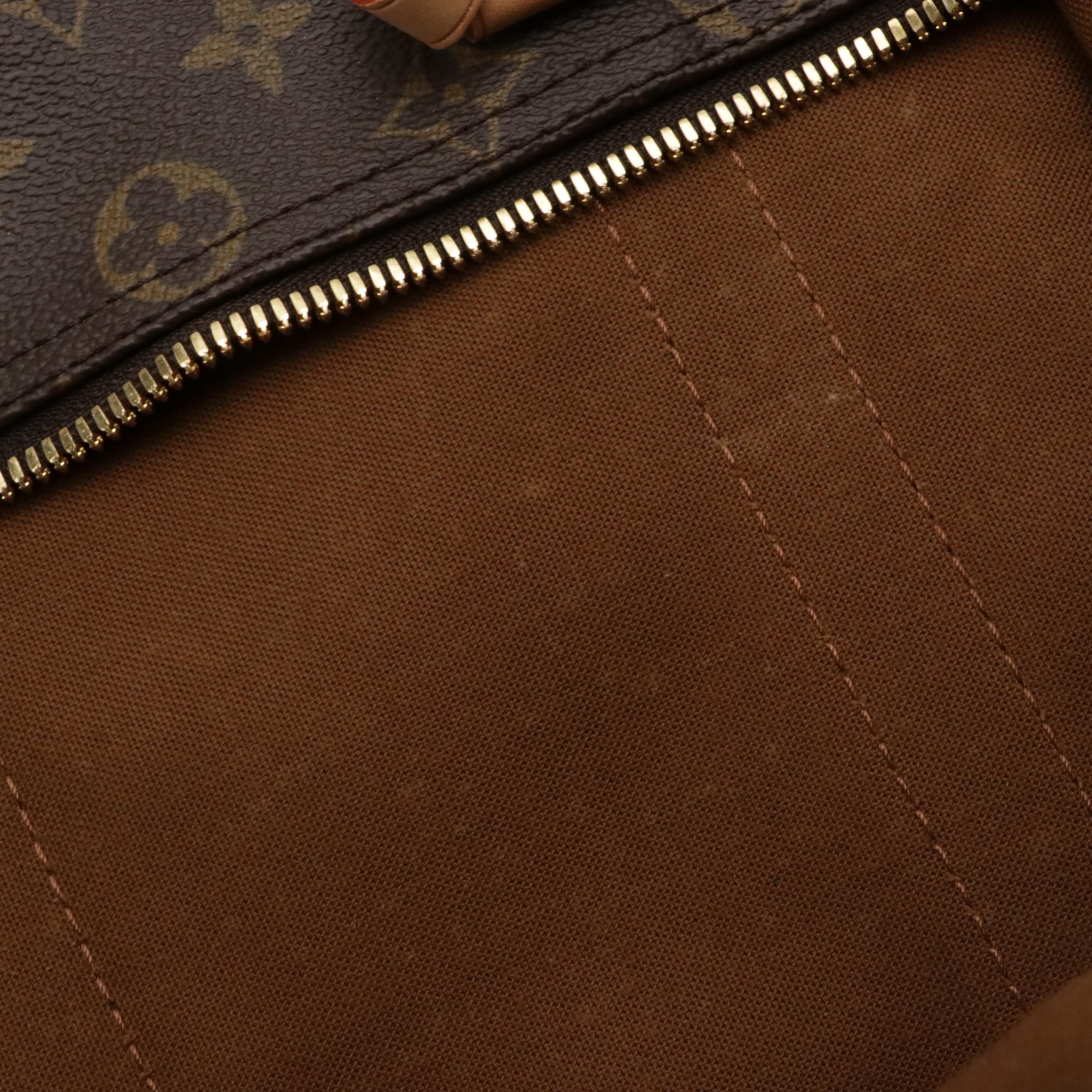 Louis Vuitton Keepall 45 in Monogram Canvas and Vachetta Leather